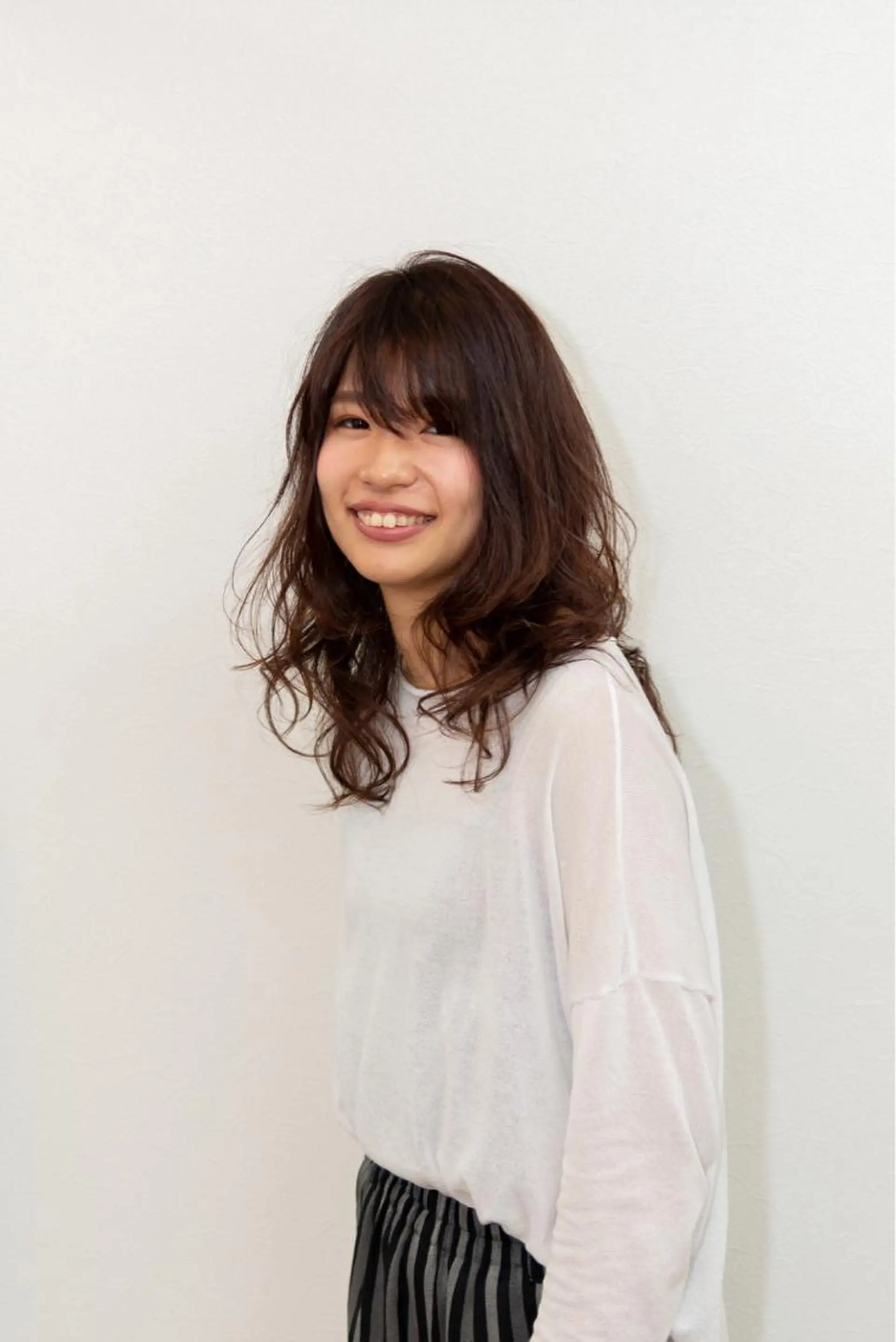 セミロング カラー アッシュ ボルドーカラー 似合わせカット a.Pecslap/ TERUのその他イメージ