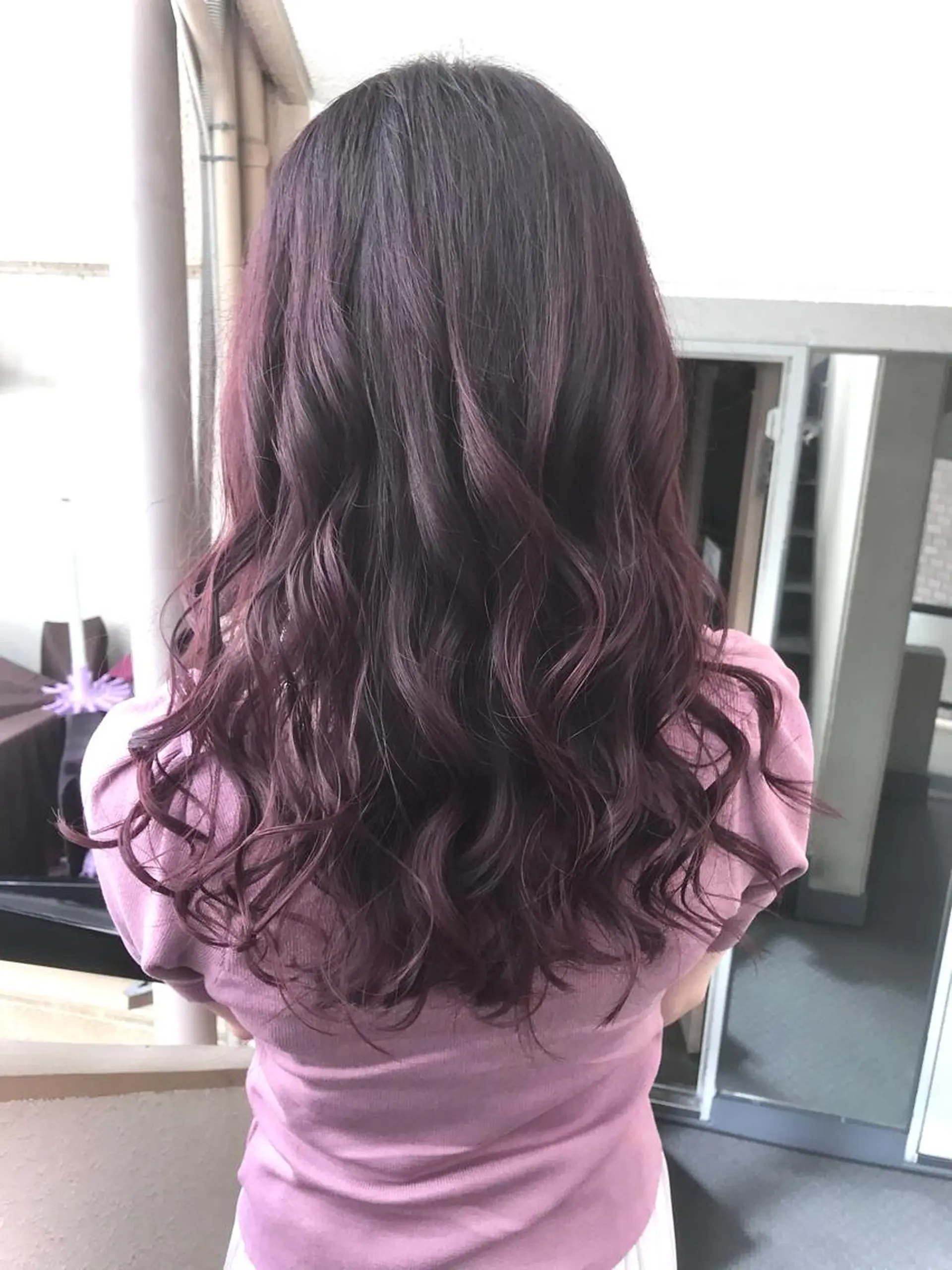 セミロング カラー カット ヘアカラー 縮毛矯正 トリートメント 💎髪質改善💎 デザイナーshinのヘアスタイル