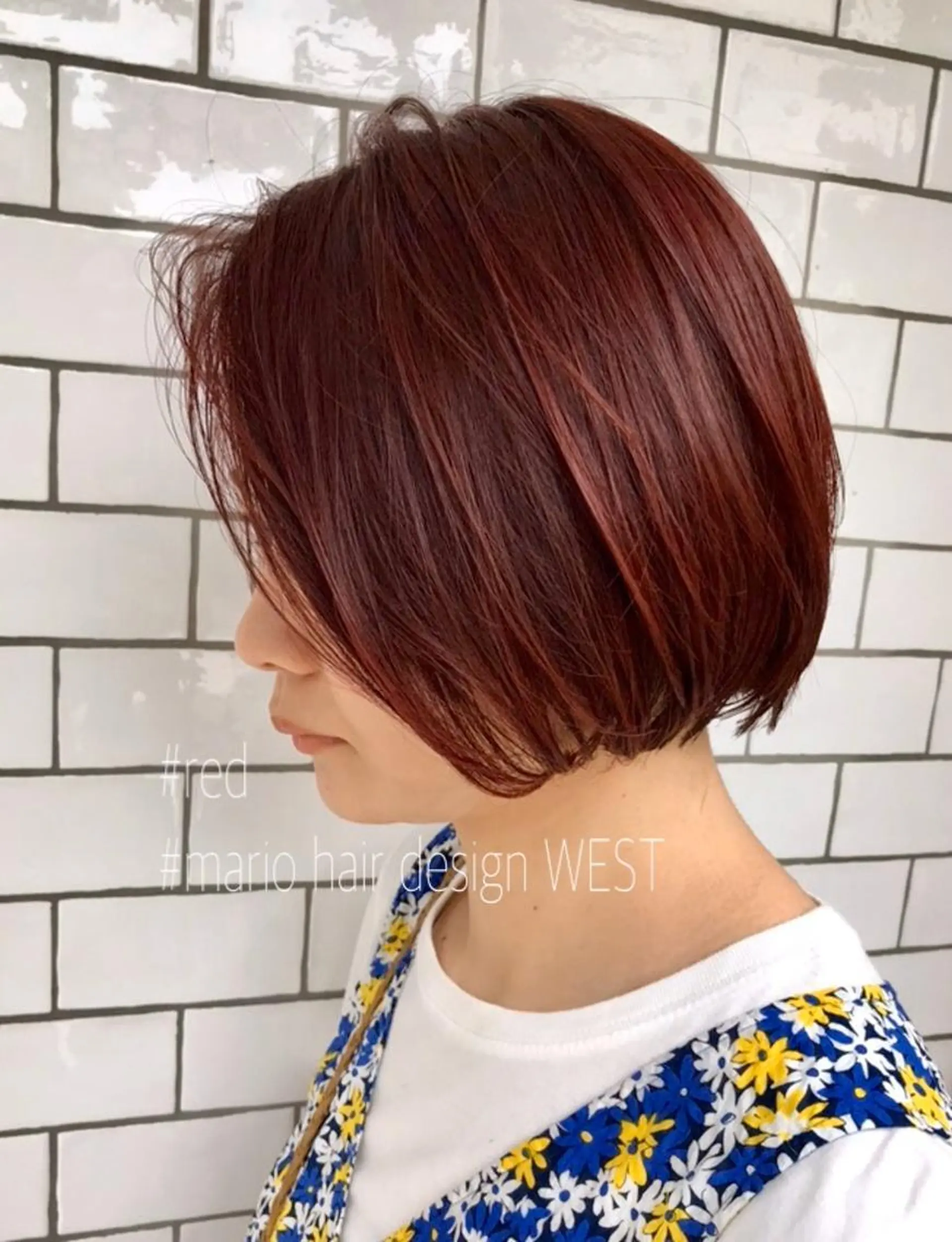 ショート カラー ブリーチ 竹嶌 健吾のヘアスタイル