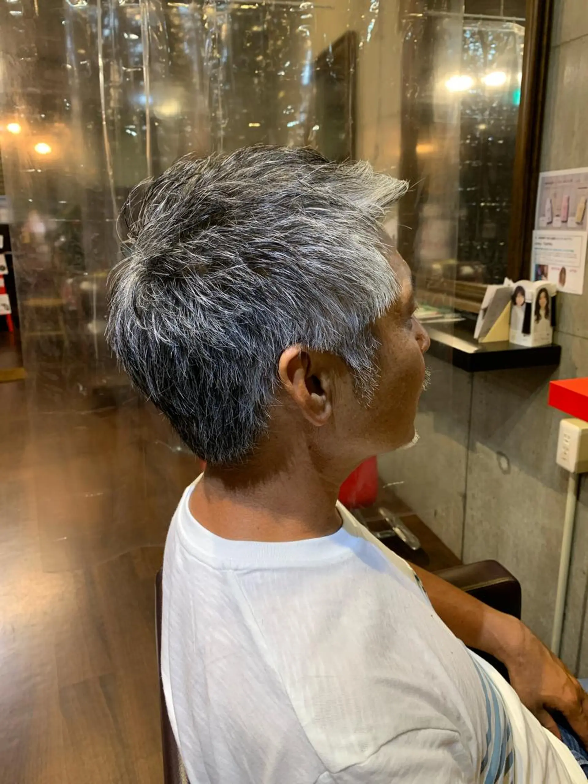 ショート メンズ カット ナカジマ ハルカのヘアスタイル