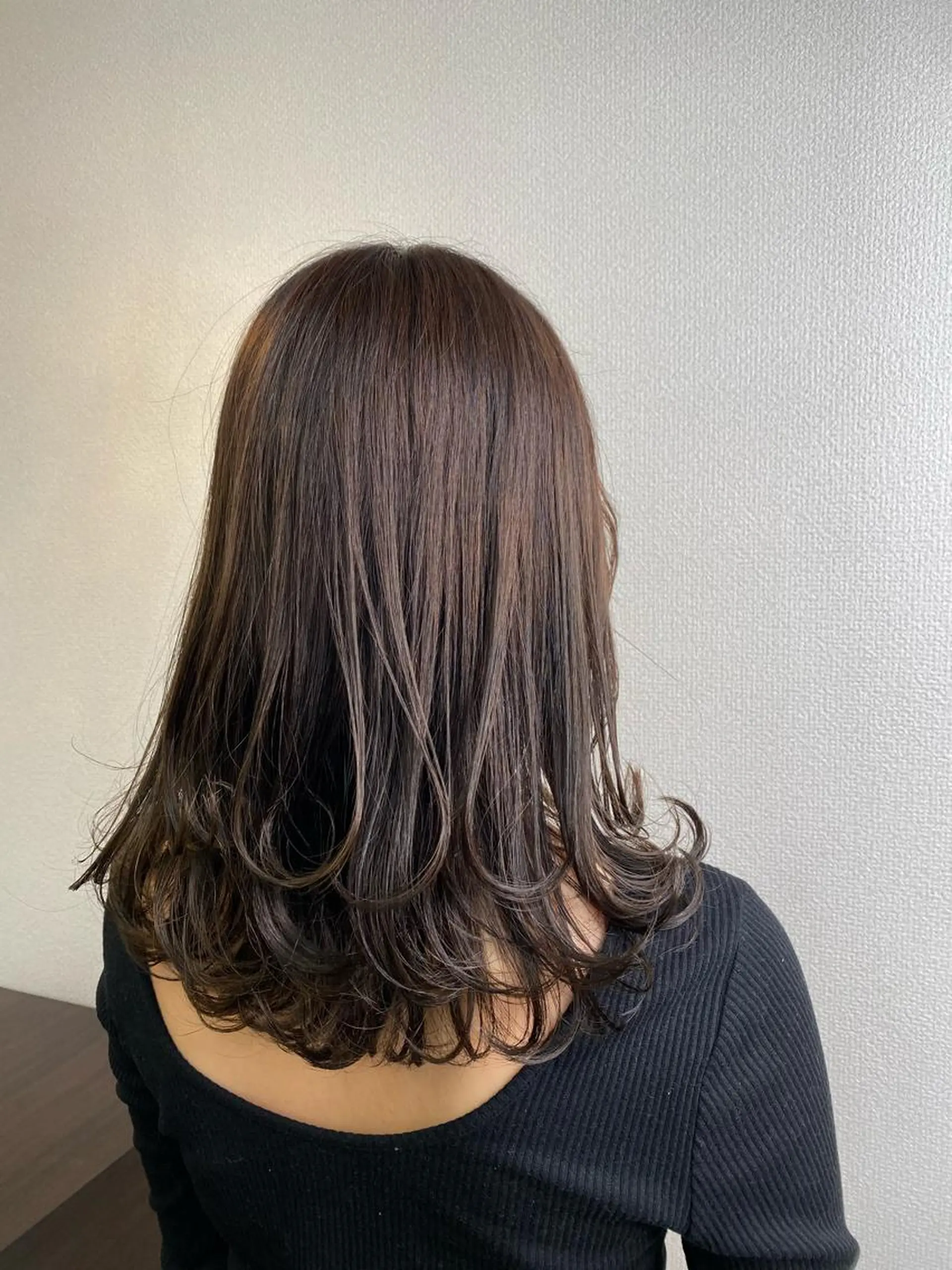 セミロング レイヤーカット カット ヘアカラー ナチュラル特化 低価格/ＪＯのヘアスタイル