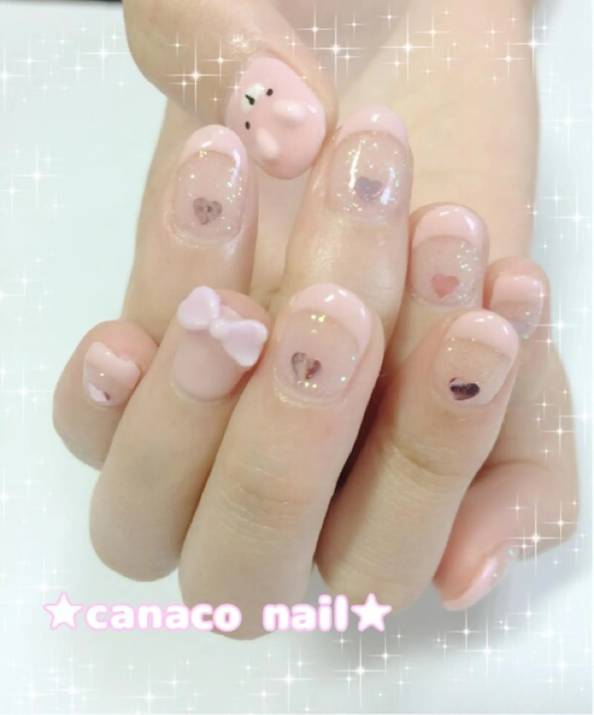 ネイル アートネイル ハンドネイル ハンドケア ベテランネイル cnc  nailのネイルデザイン