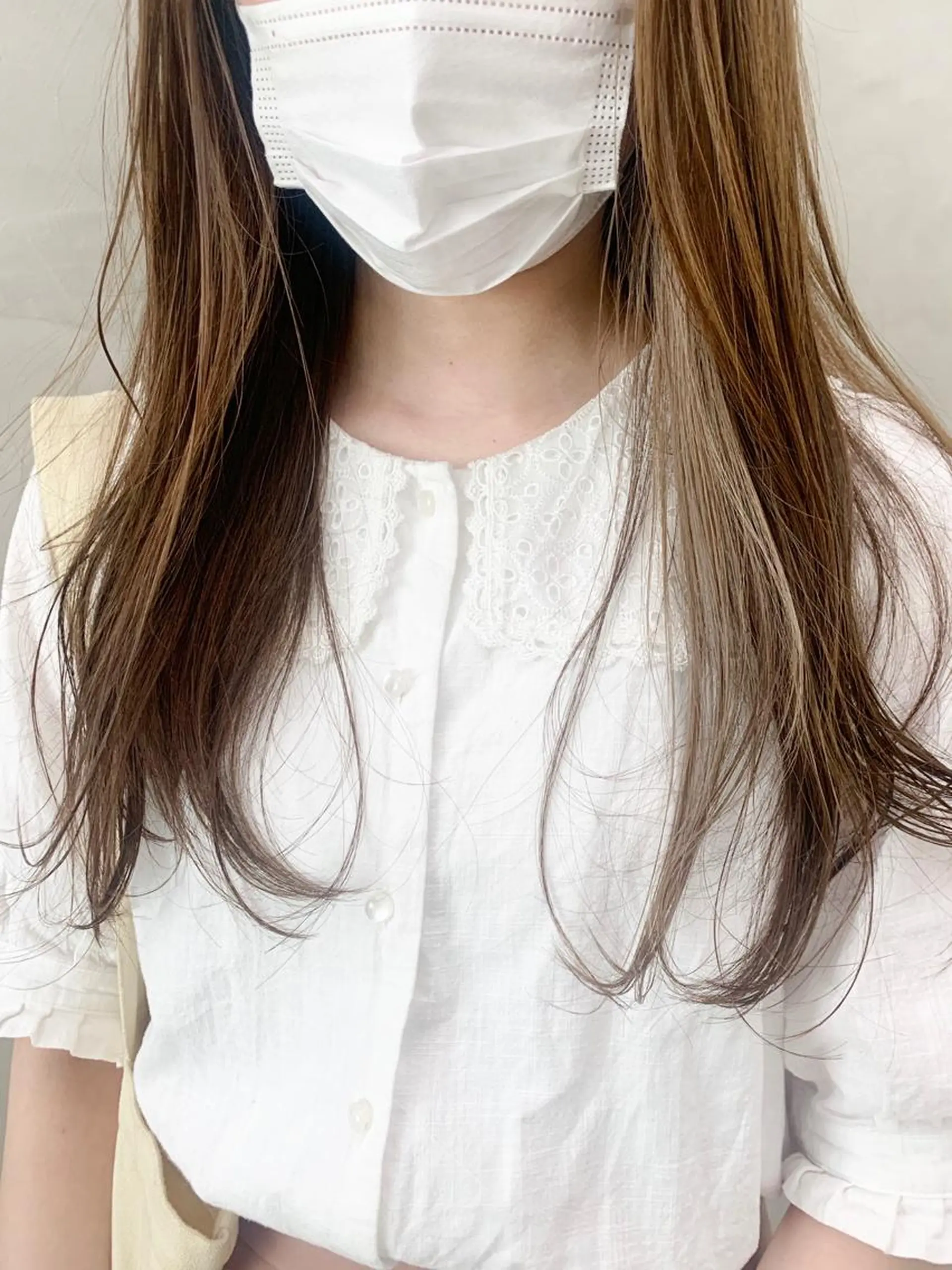 カラー ベージュカラー イルミナカラー インナーカラー ミルクティーベージュ ヘッドスパ (女性限定)🍋モエのヘアスタイル