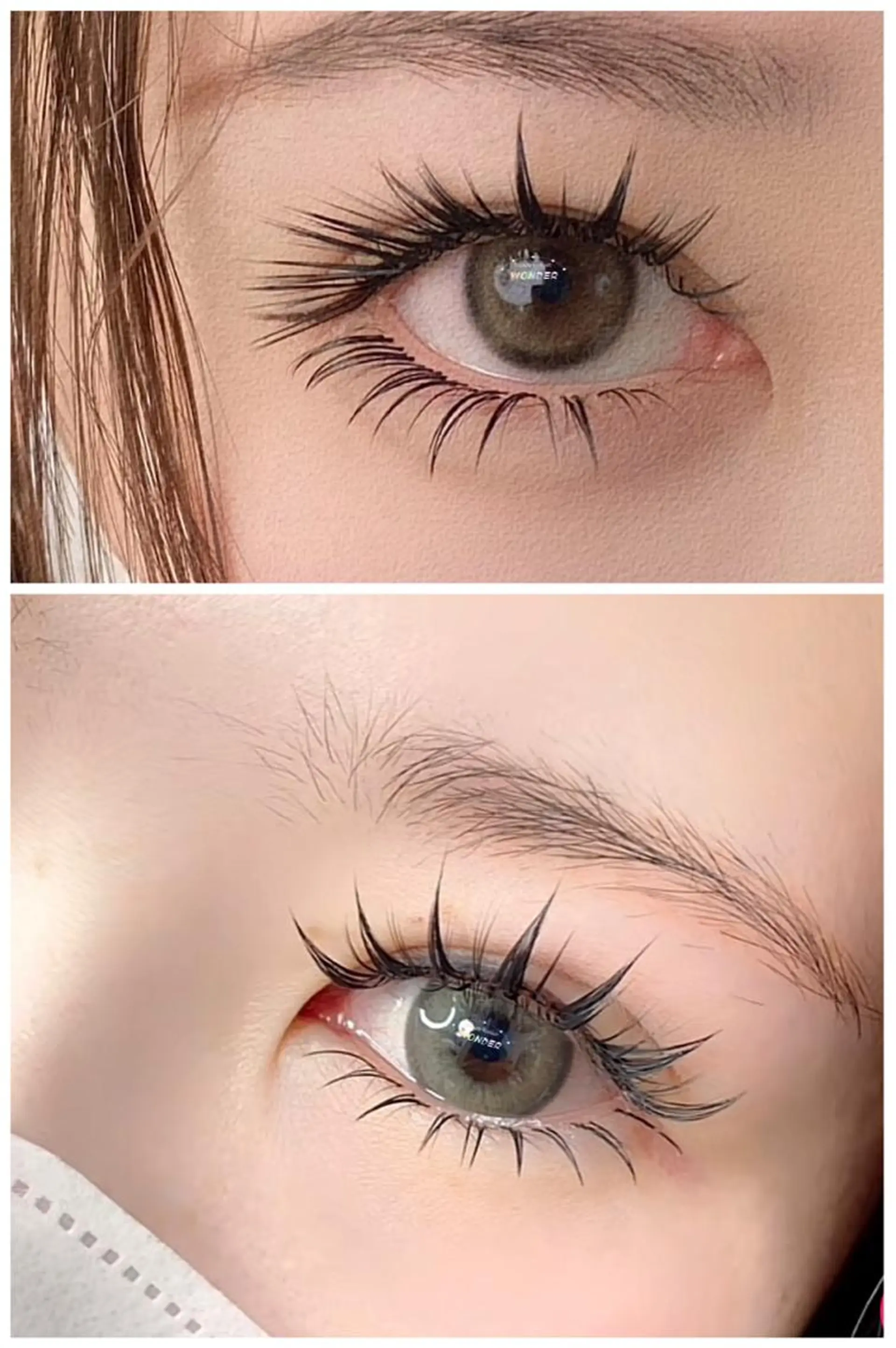 マツエク・マツパ ワンホンマツエク トータルビューティー サロンワンダーのマツエク・マツパデザイン