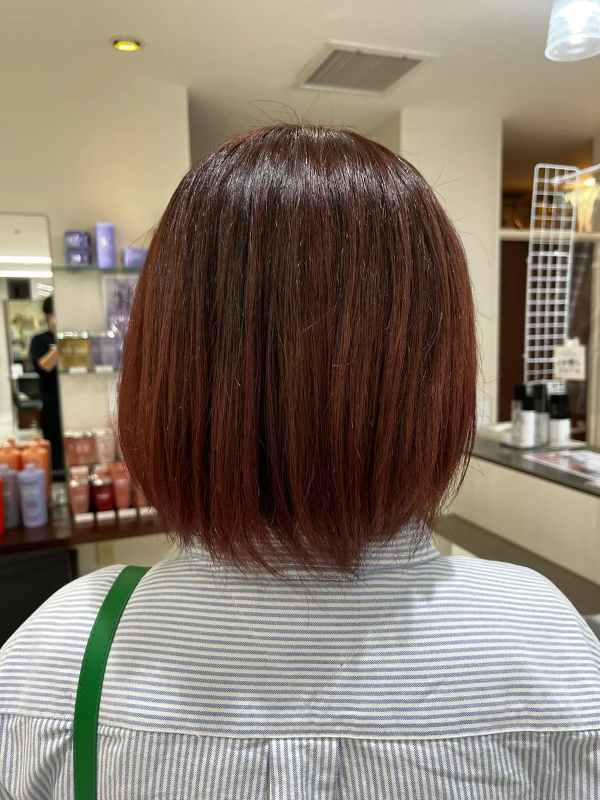 ミディアム カラー 小野 達己のヘアスタイル