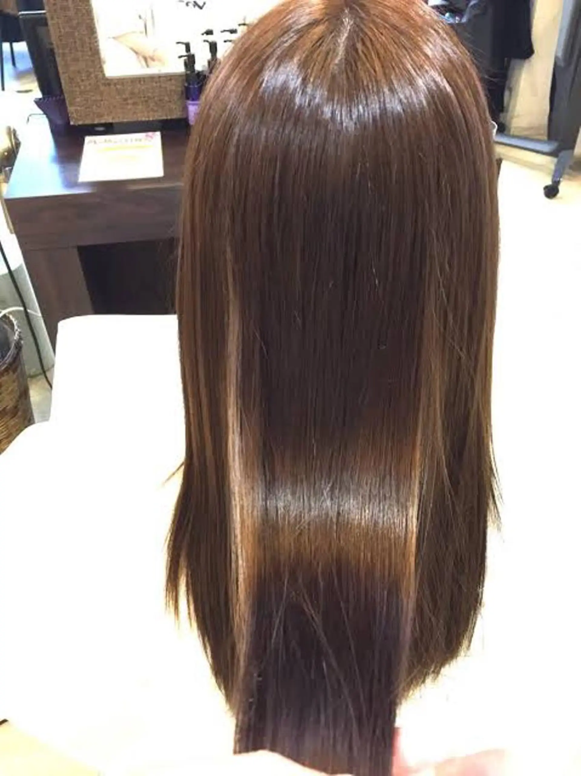 ロング ヘアカラー トリートメント メンズパーマ縮毛矯正 リピート率86パーのヘアスタイル