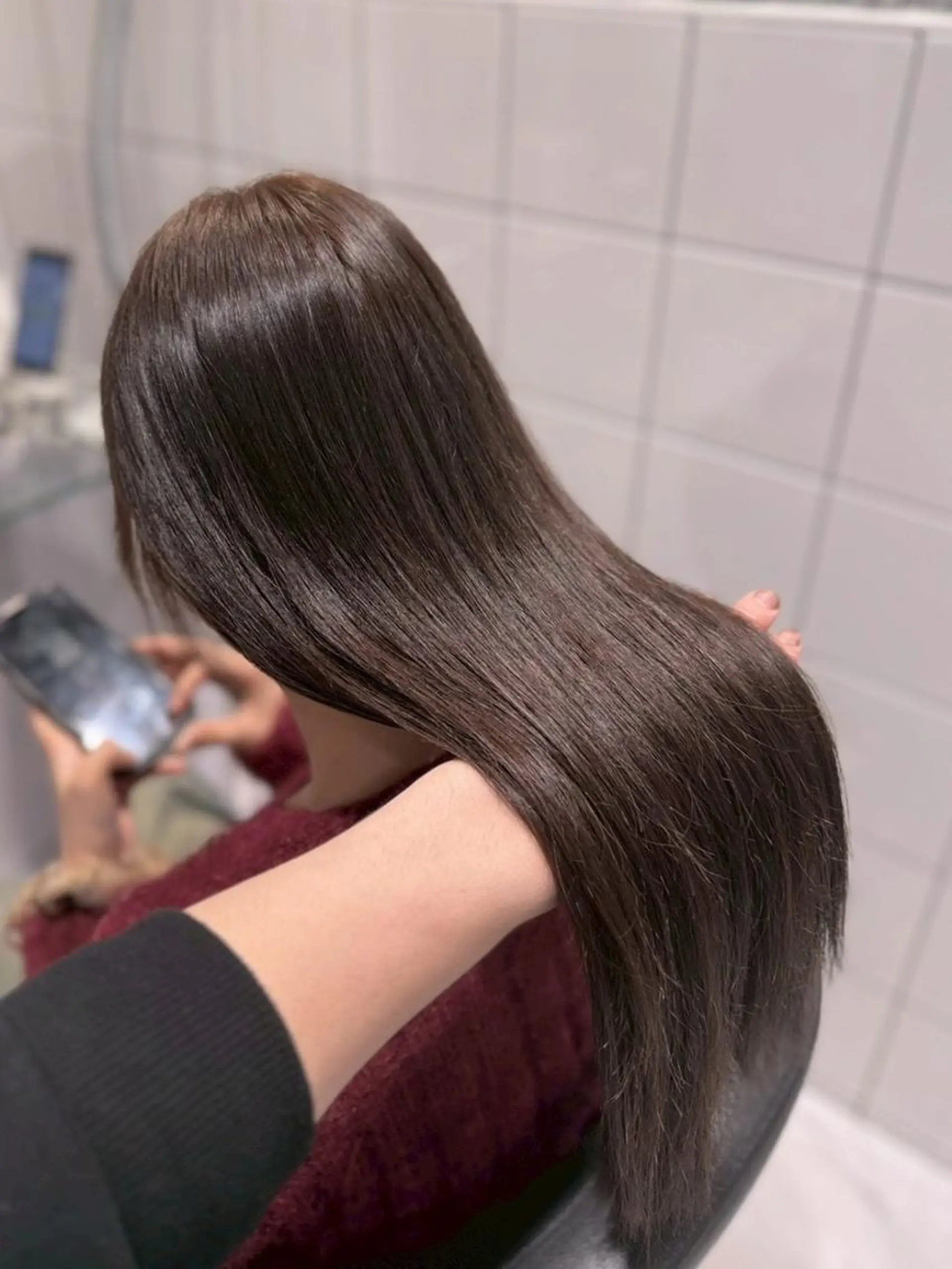 カラー *モデル募集🪞 うる艶カラー🪞のヘアスタイル