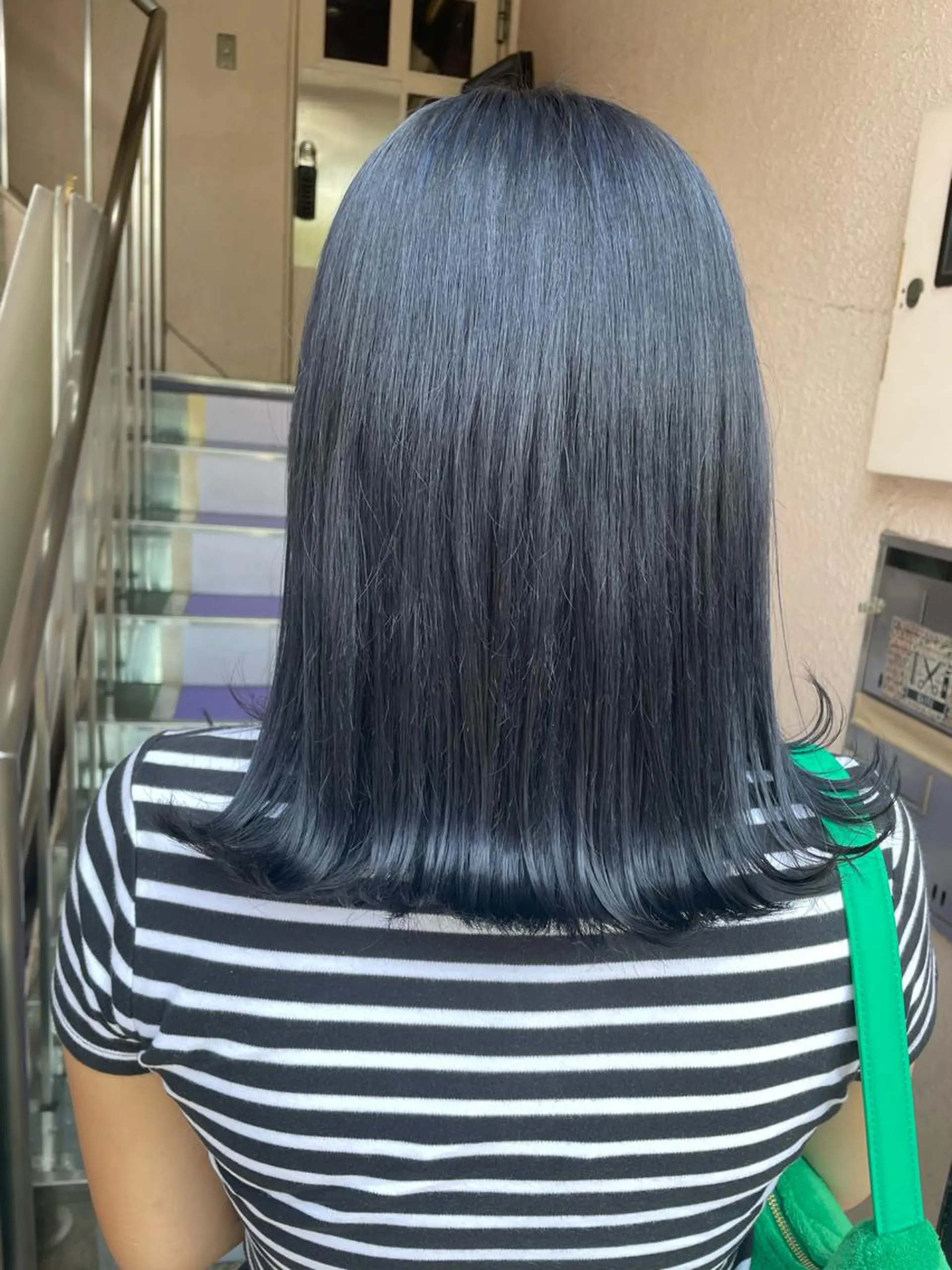 ミディアム カラー ブリーチ トリートメント 横浜カットパーマ 特殊/ 平林侑馬のヘアスタイル