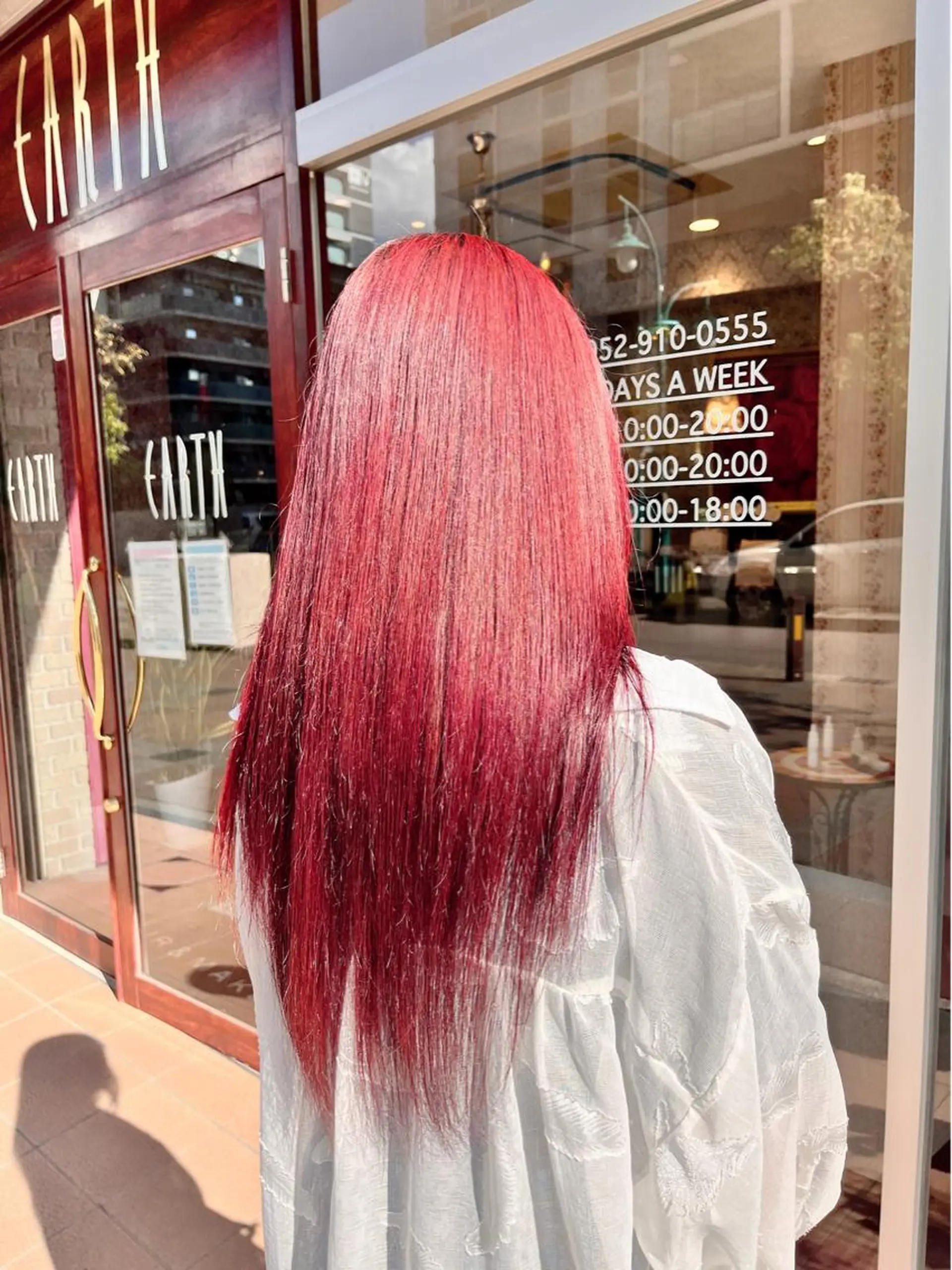 ロング カラー 縮毛/髪質改善 上野颯太のヘアスタイル