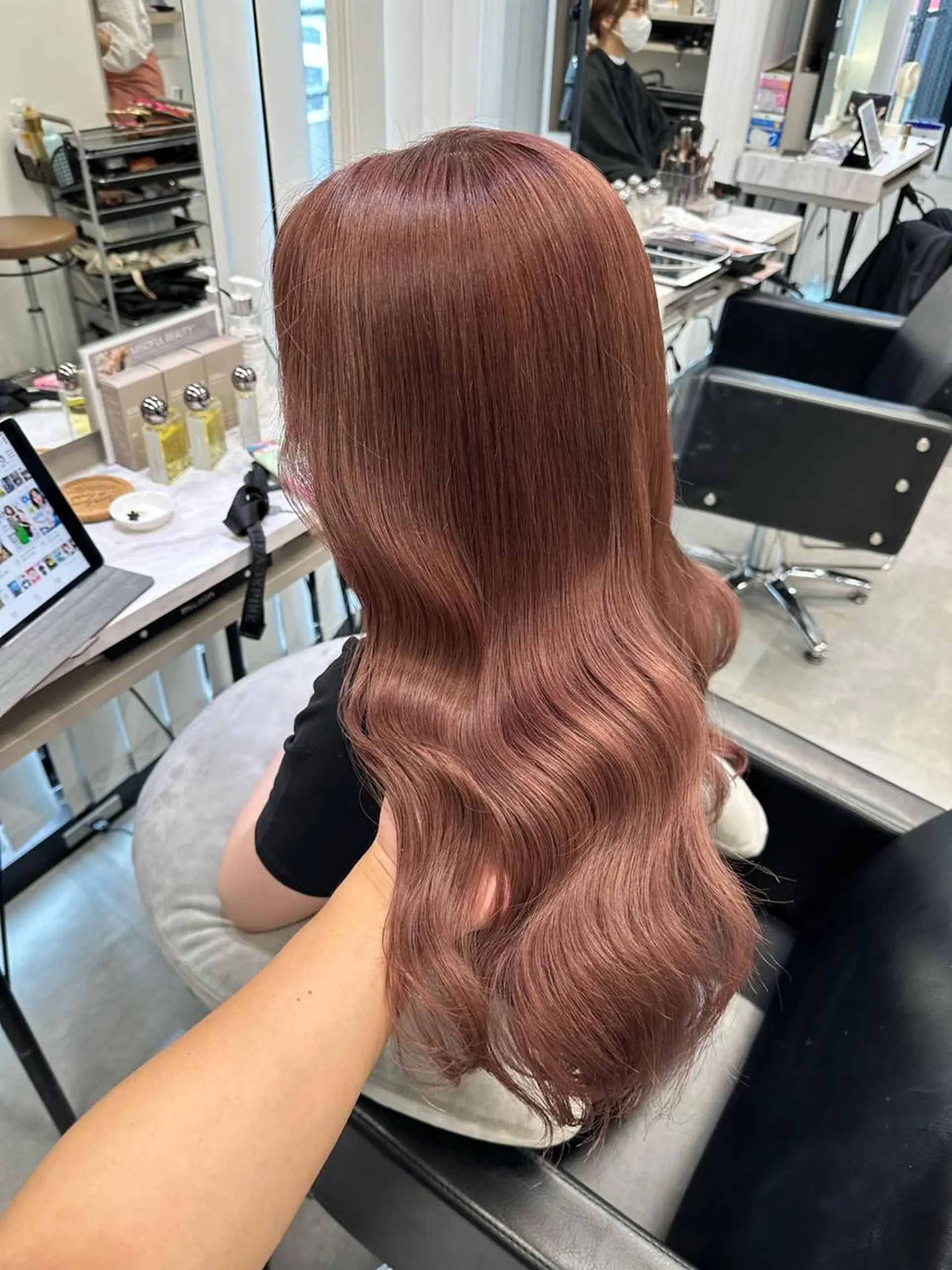 ロング ヘアカラー トリートメント Hardy ショータのヘアスタイル