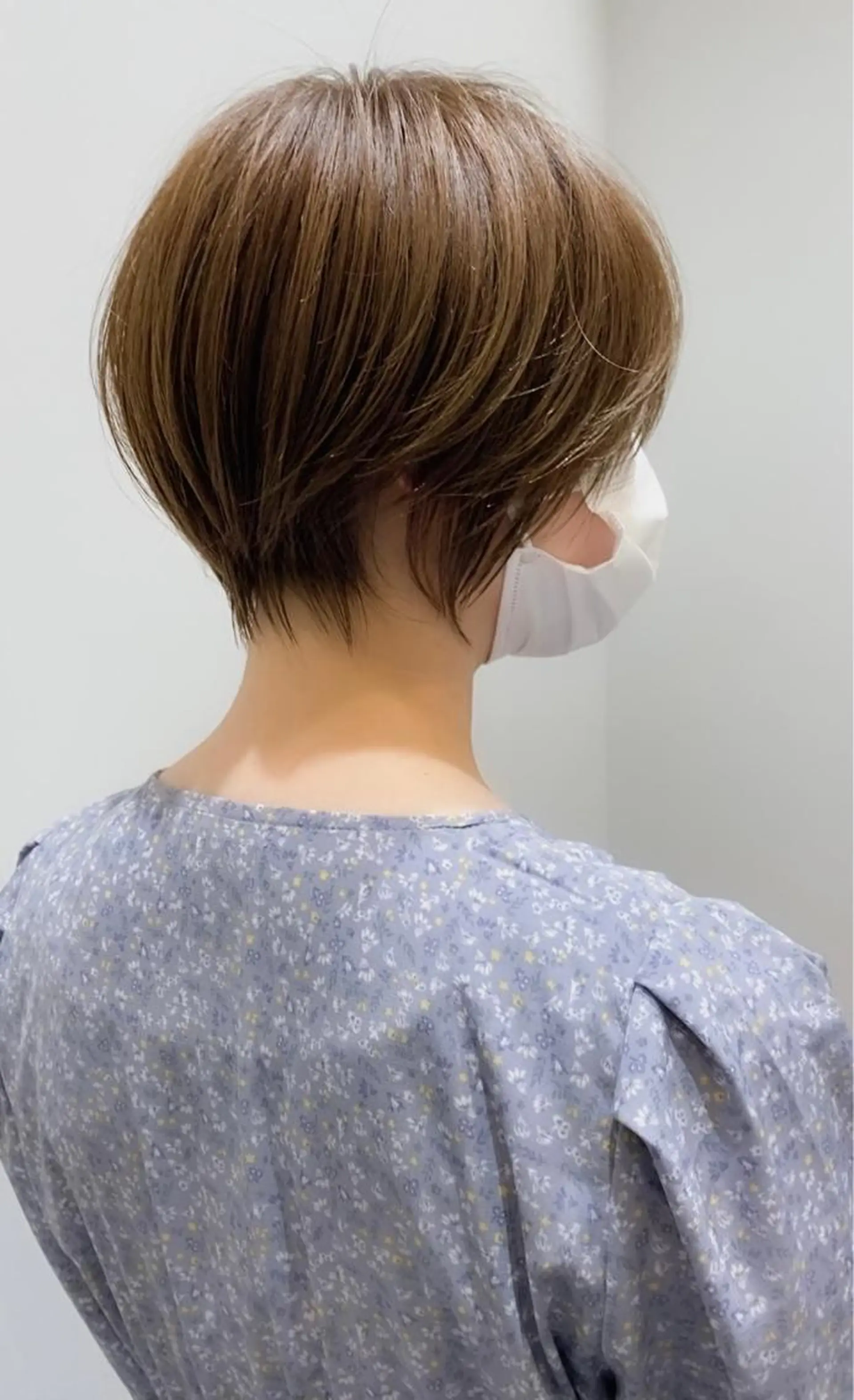 ショート カラー 丸みショート ショートヘア 鈴木 啓介のヘアスタイル