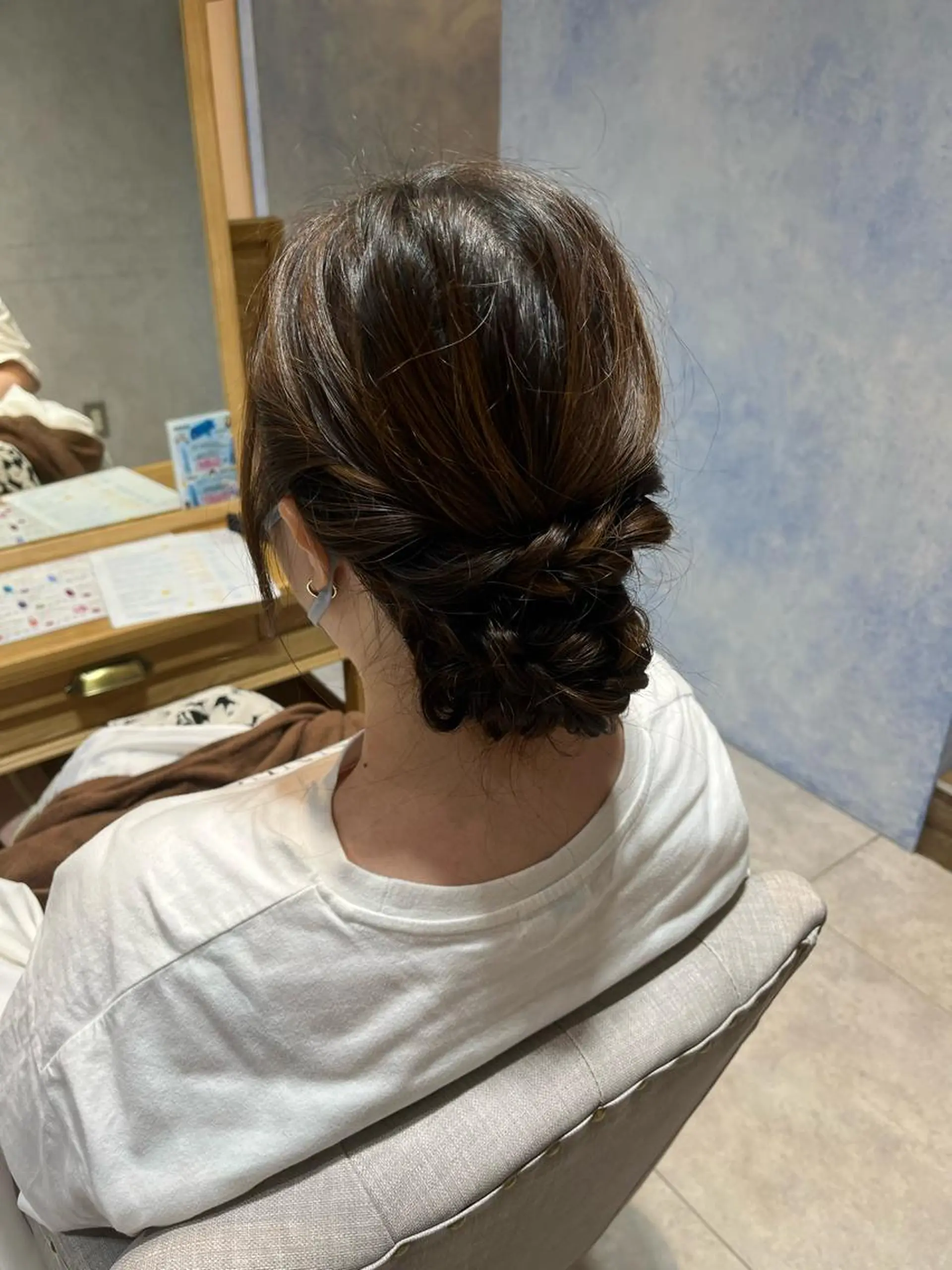 セミロング ヘアセット 酒井 彩希のヘアスタイル