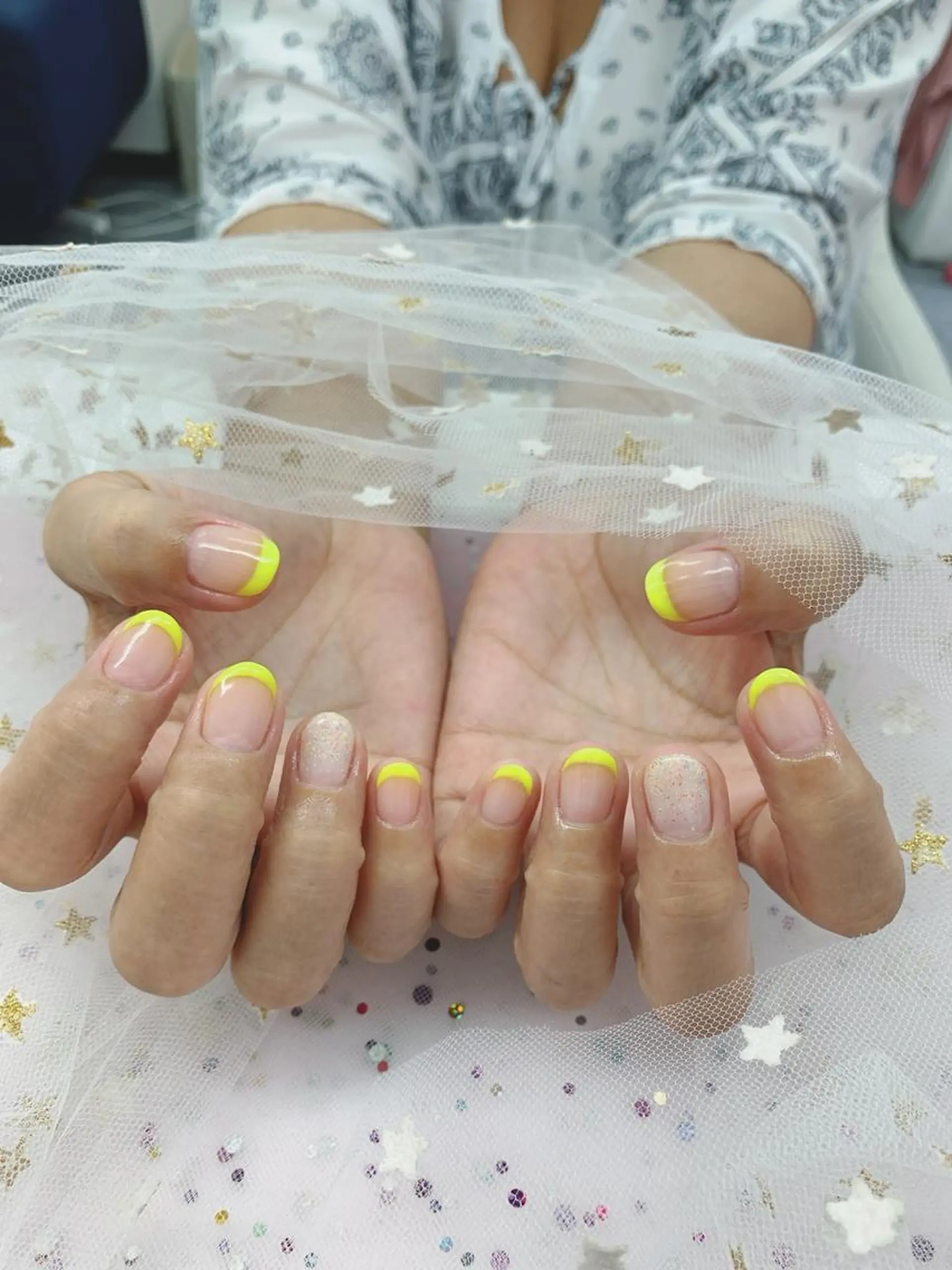 ネイル 🦋ネイルサロン ブラン🌈ゆりのネイルデザイン