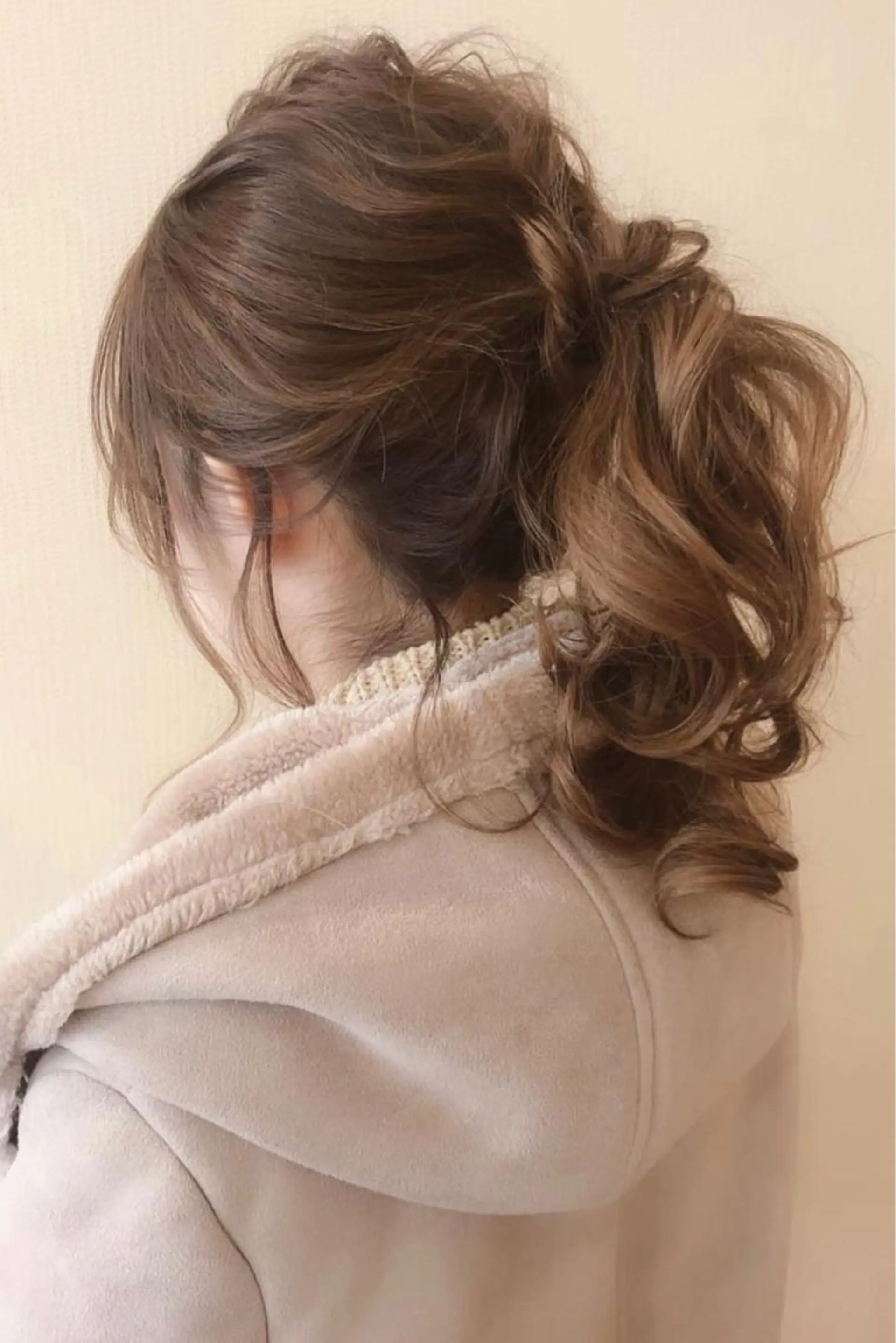 ミディアム カラー ヘアアレンジ ヘアセット Aloa透明感ヘア ♡kanami♡のヘアスタイル