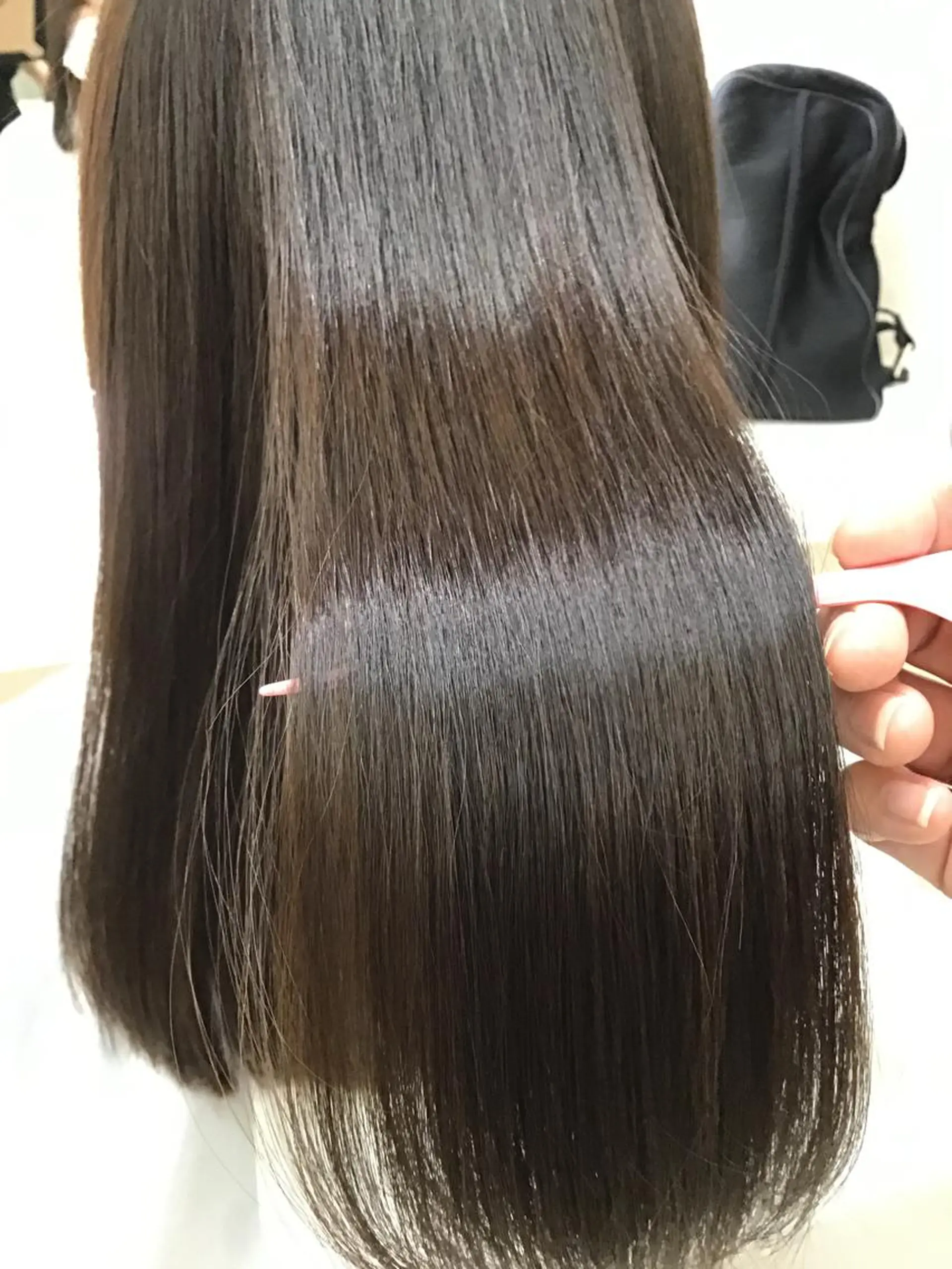 ロング カラー 髪質改善 舘 晴香のヘアスタイル