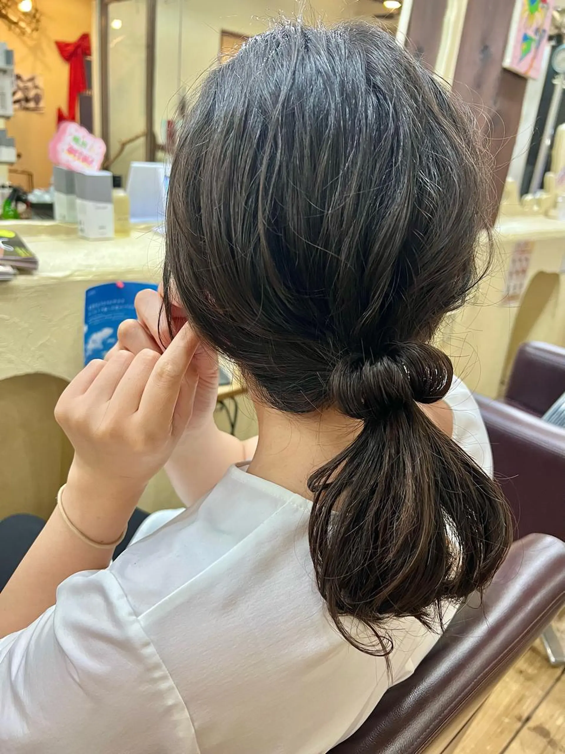 ミディアム カラー ヘアアレンジ 「sumi」 AMIのヘアスタイル