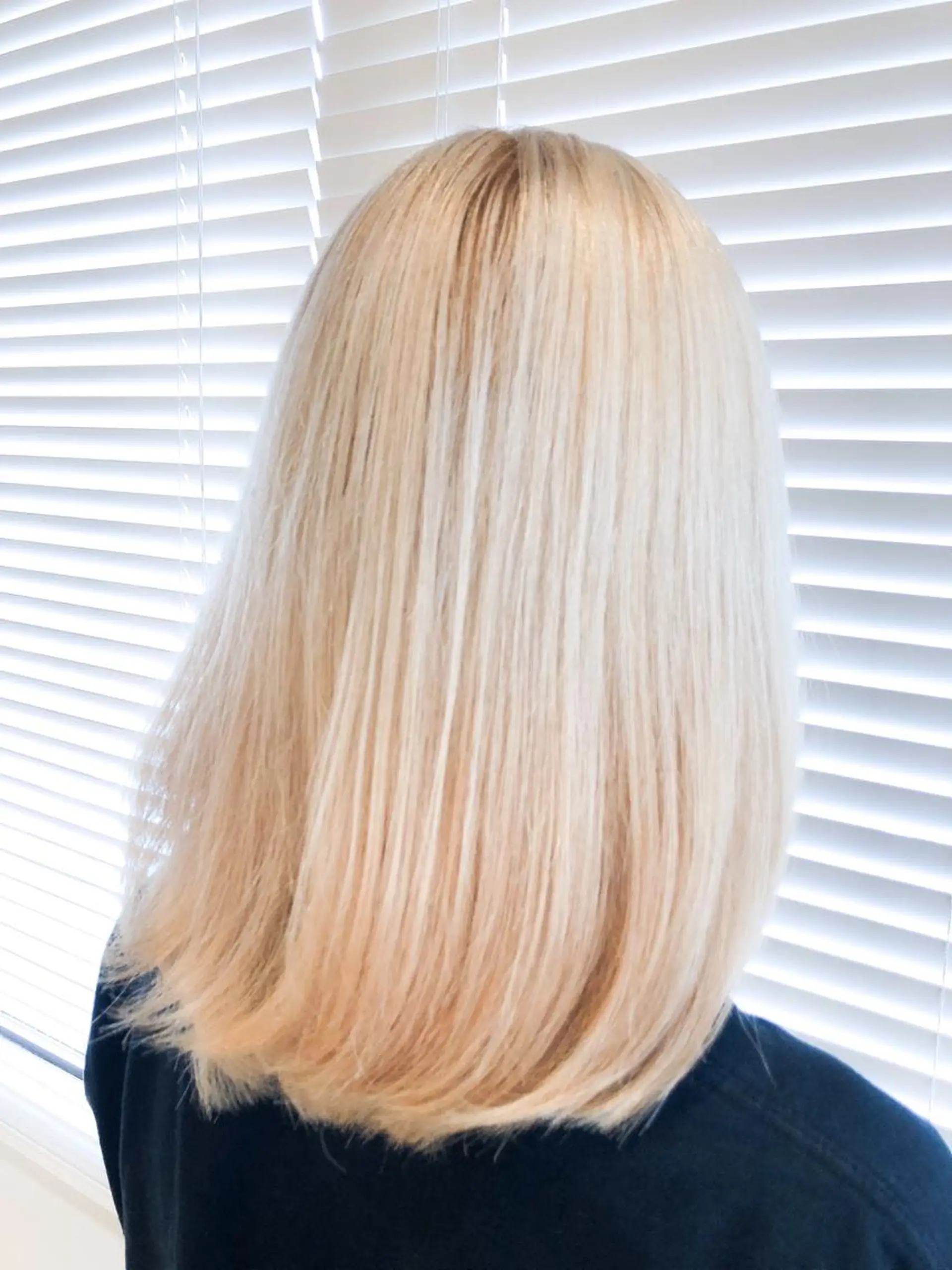 セミロング カラー ヘアアレンジ ブリーチ ヘアカラー トリートメント レイヤー×ヘッドスパ ＊保田遥＊のヘアスタイル