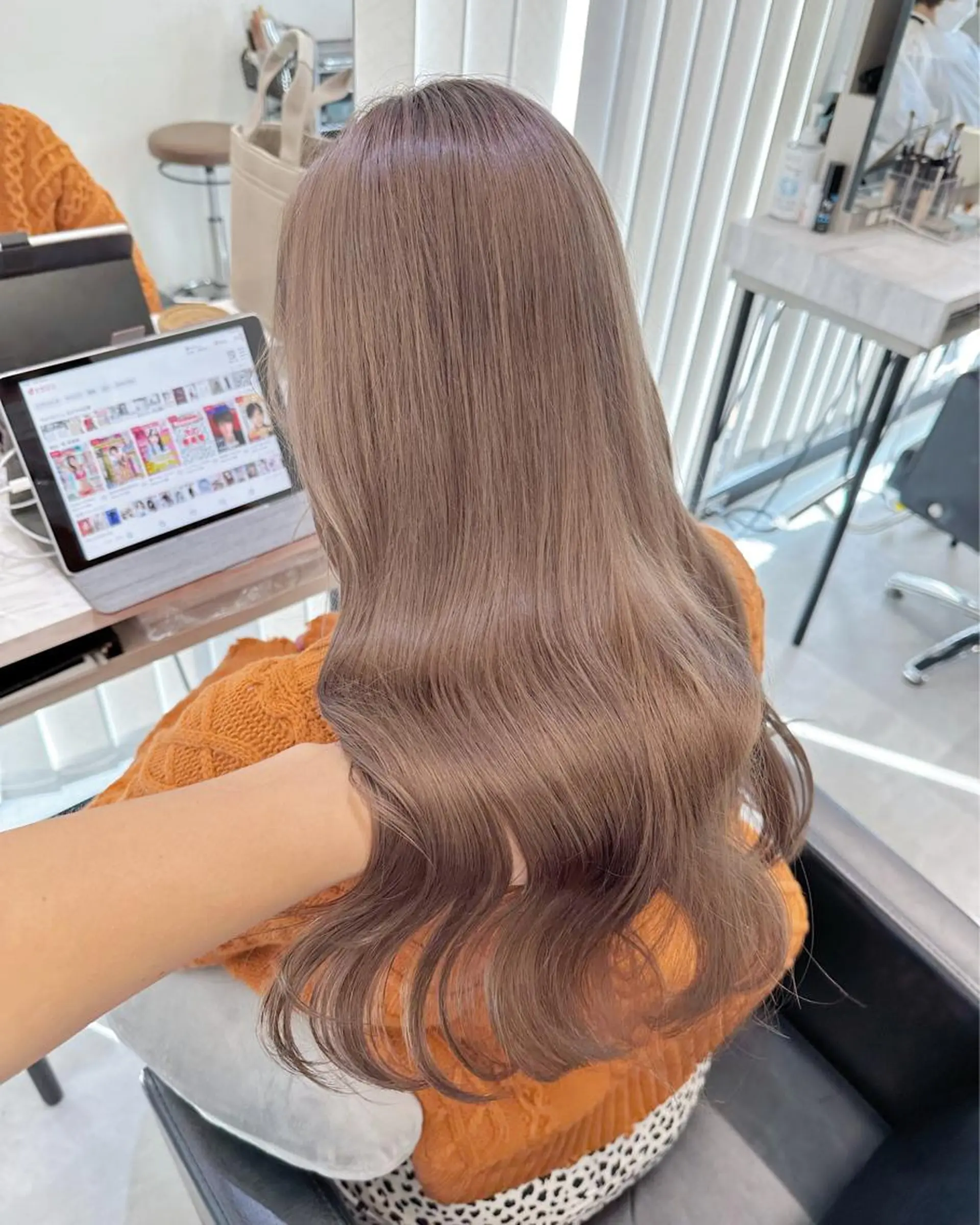 ロング ヘアカラー トリートメント Hardy ショータのヘアスタイル