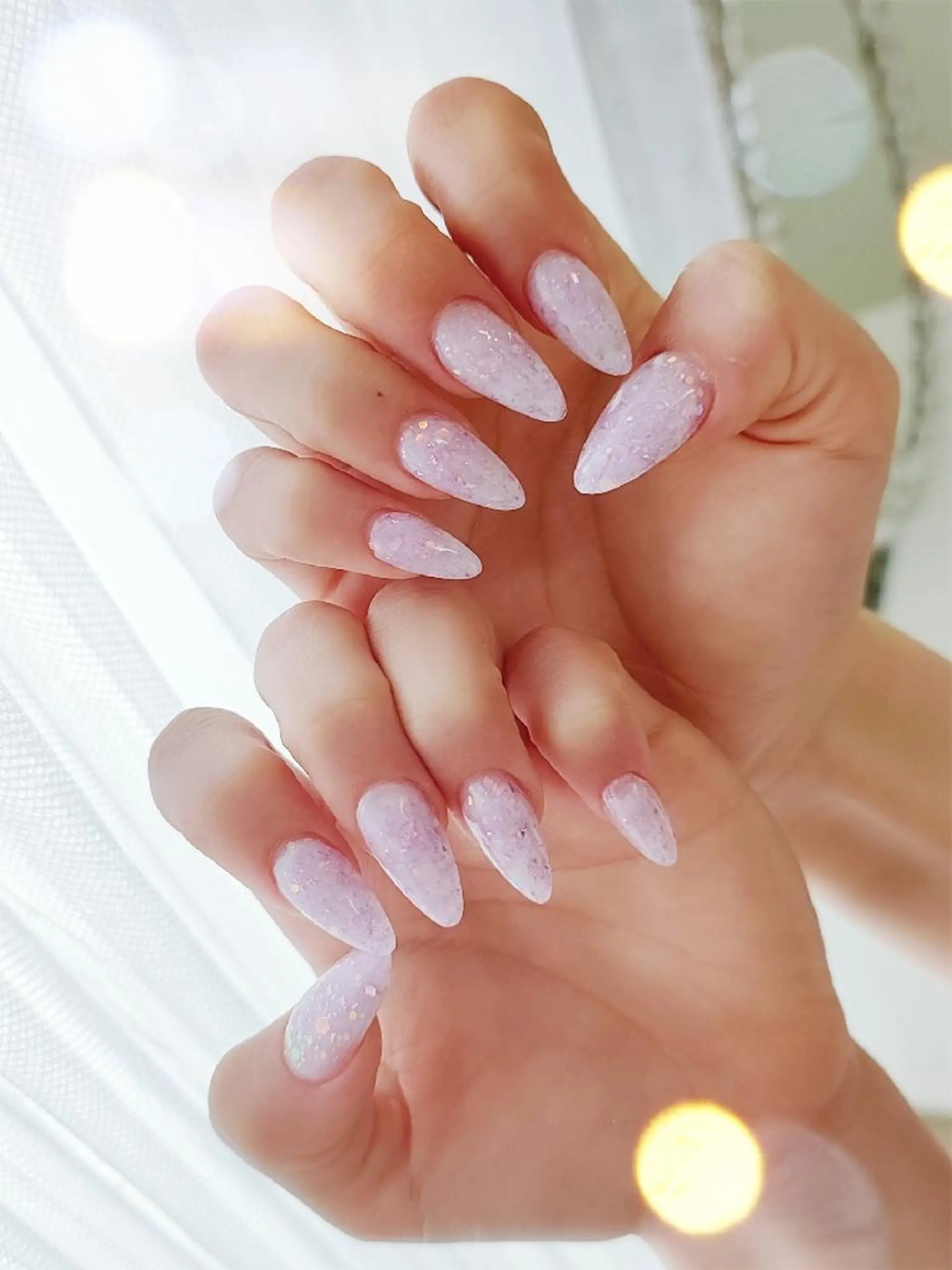 ネイル ラメ(グリッター) ピンク ハンドネイル RUNWAY 　　の眉毛・アイブロウイメージ