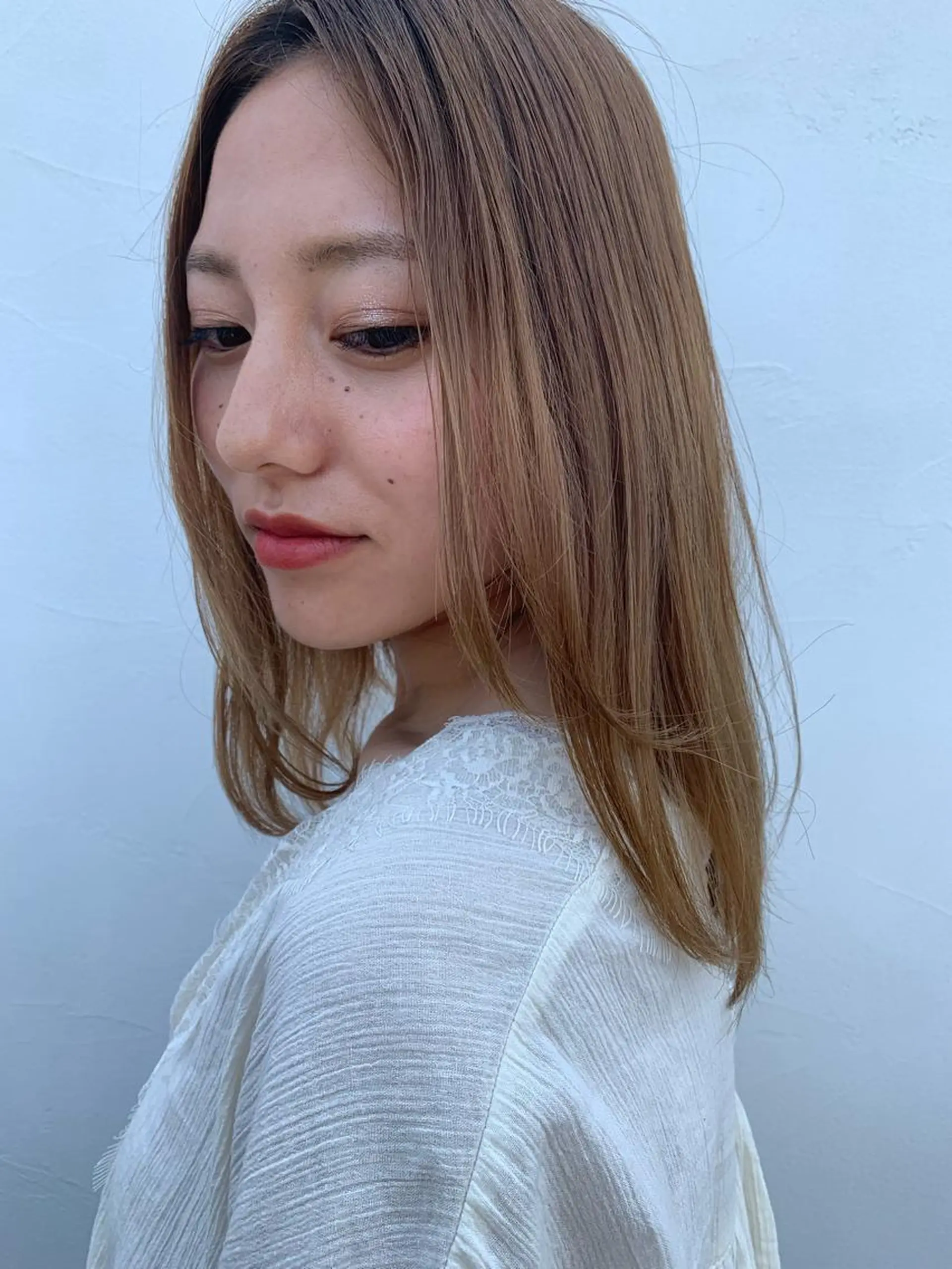 ミディアム カラー 追立 優稀のヘアスタイル