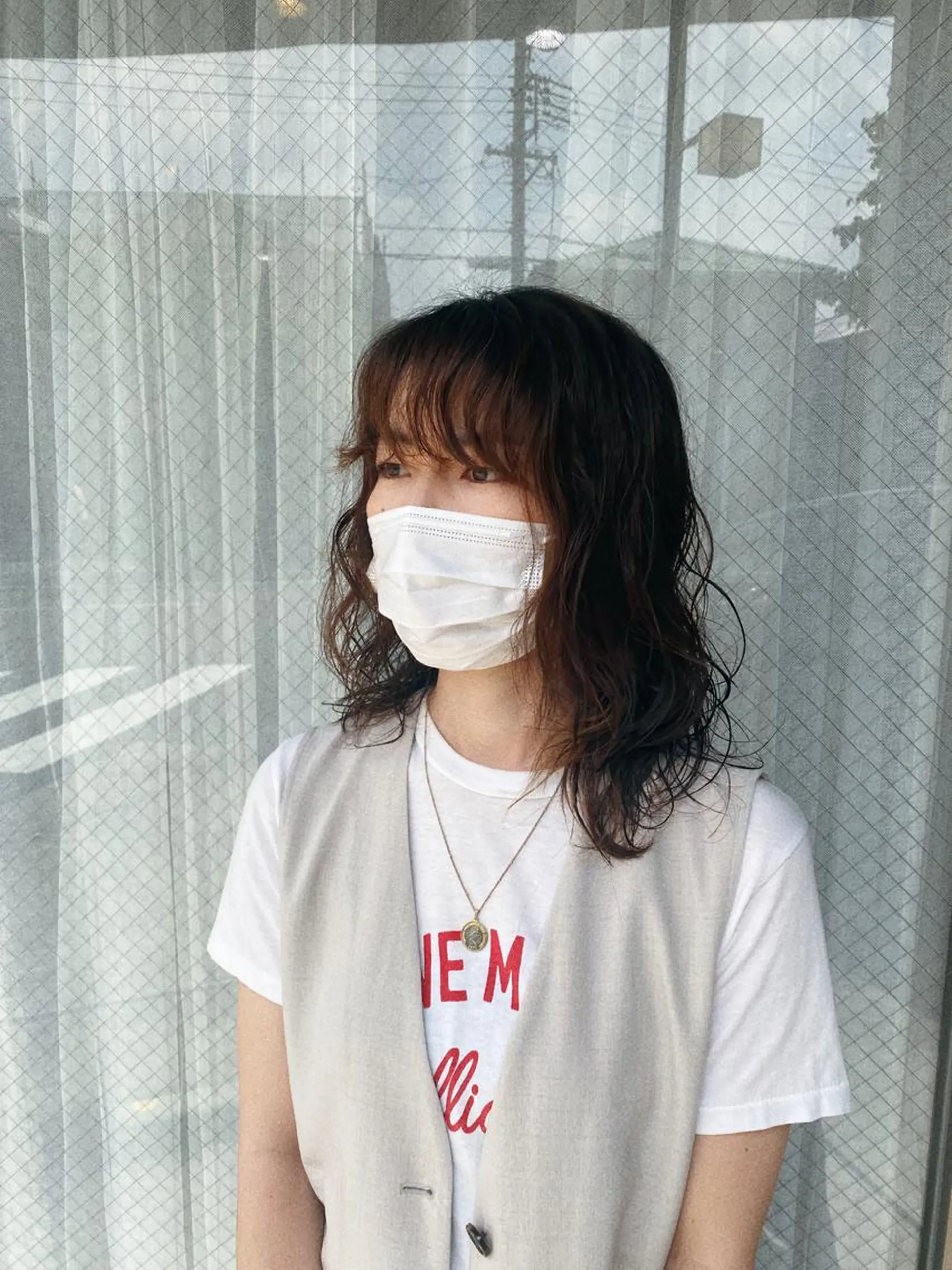 ロング パーマ 高浜 夕海のヘアスタイル