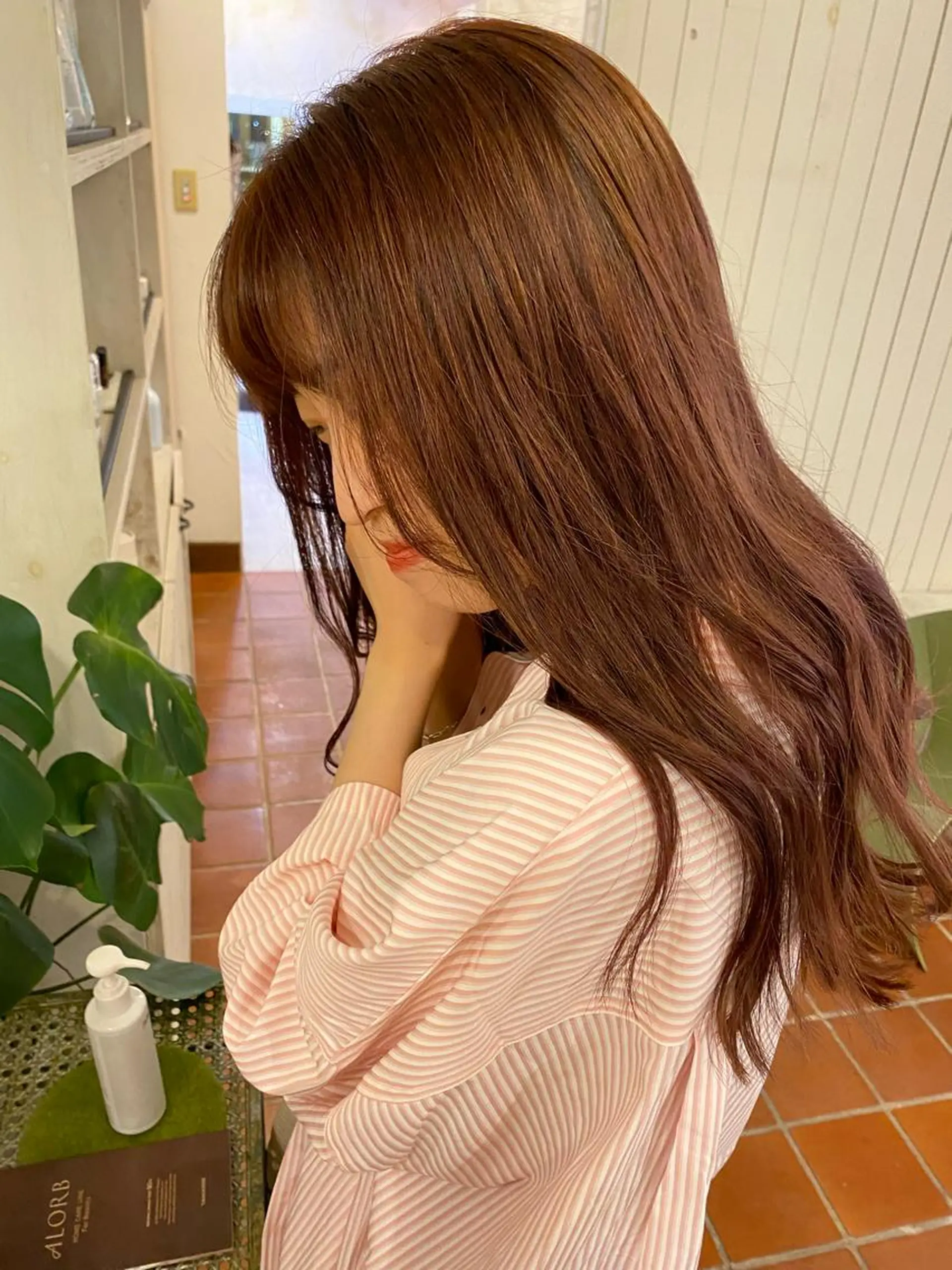 ロング カラー カット ヘアカラー トリートメント 🌿‬Hanon 藤井よし乃🌿‬のヘアスタイル