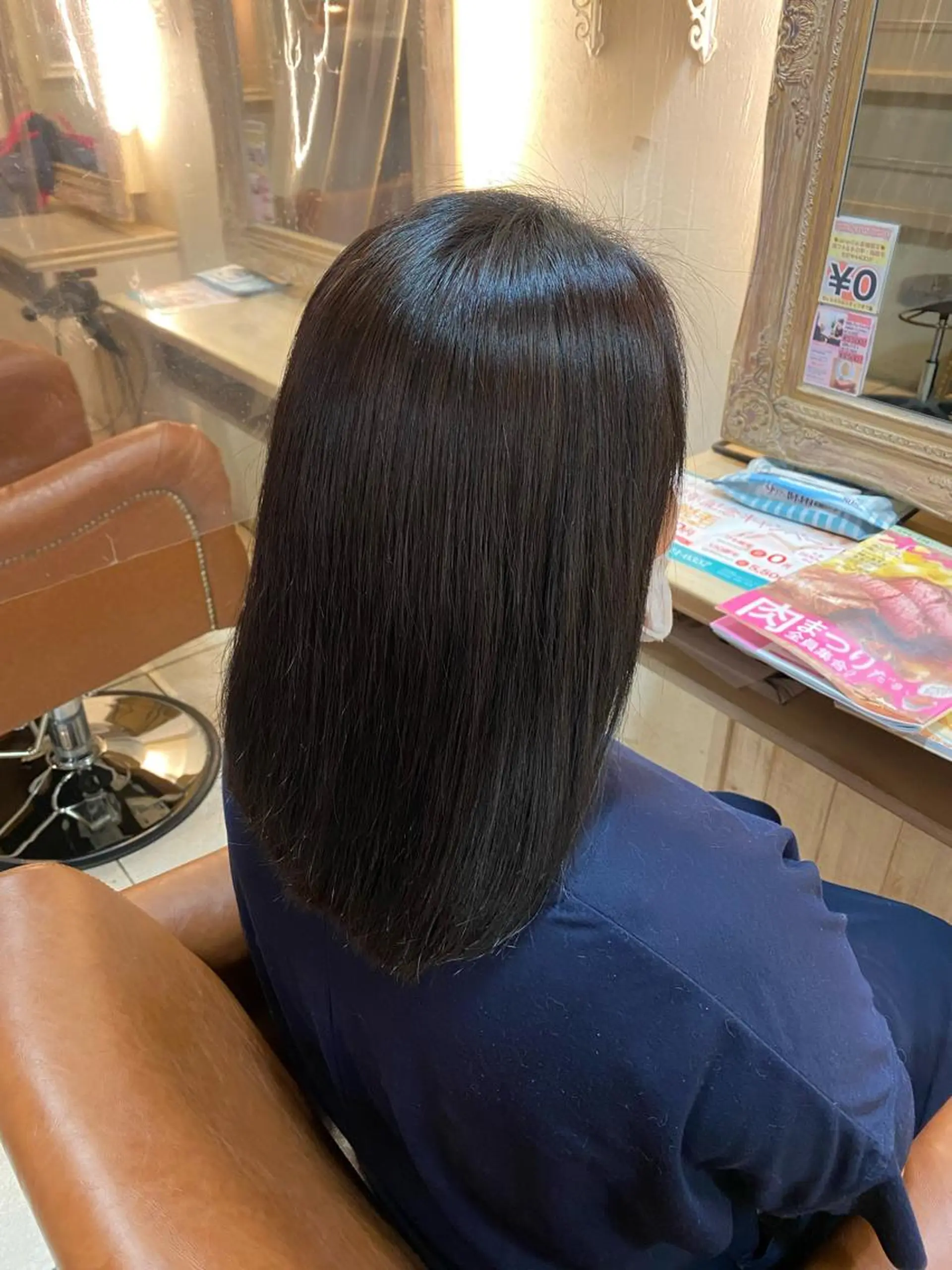 ミディアム 井上 日菜乃のヘアスタイル