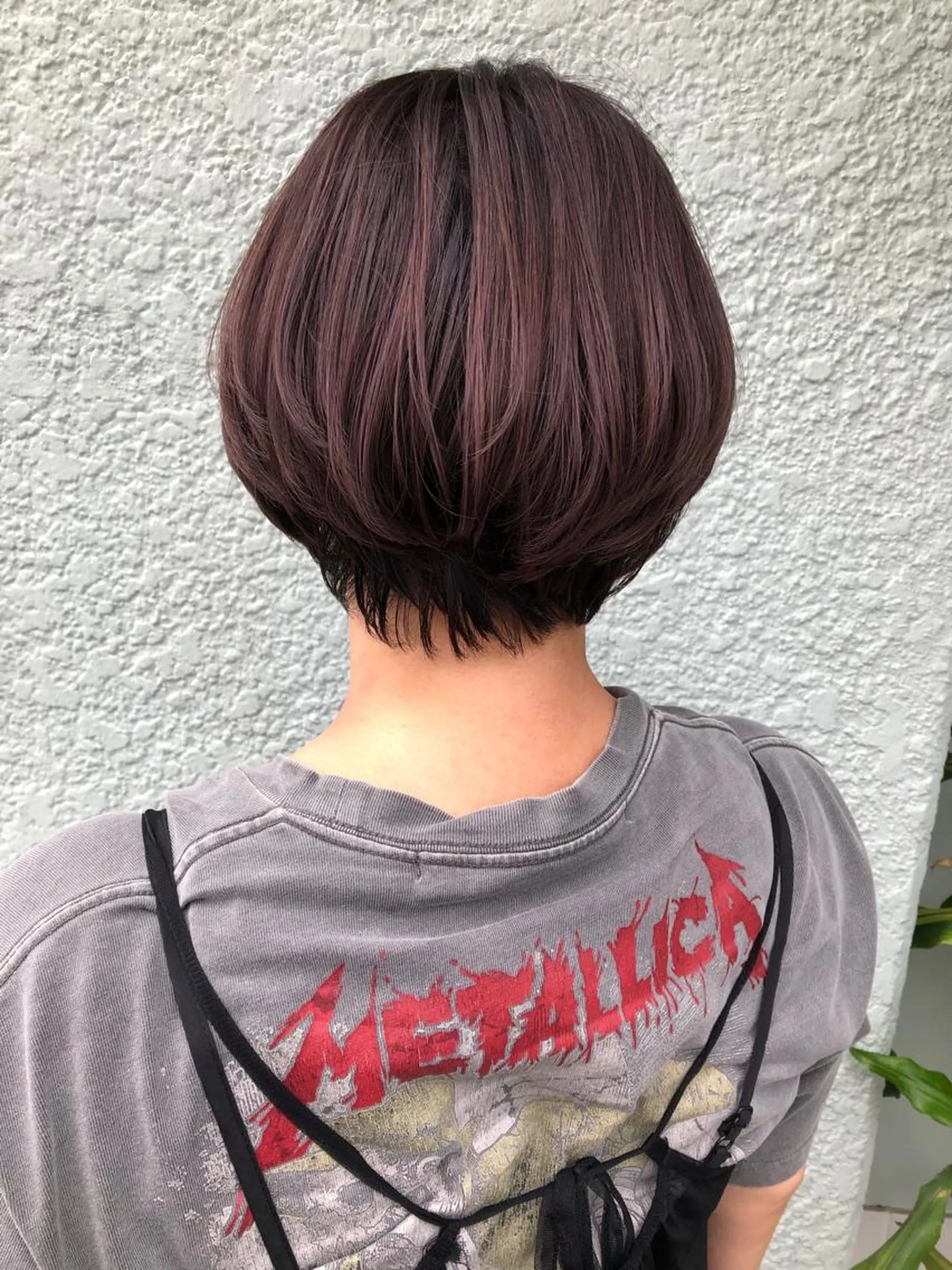 カラー ピンクカラー ピンクパープル Saloクルミ/ パーマモデル☁️のヘアスタイル