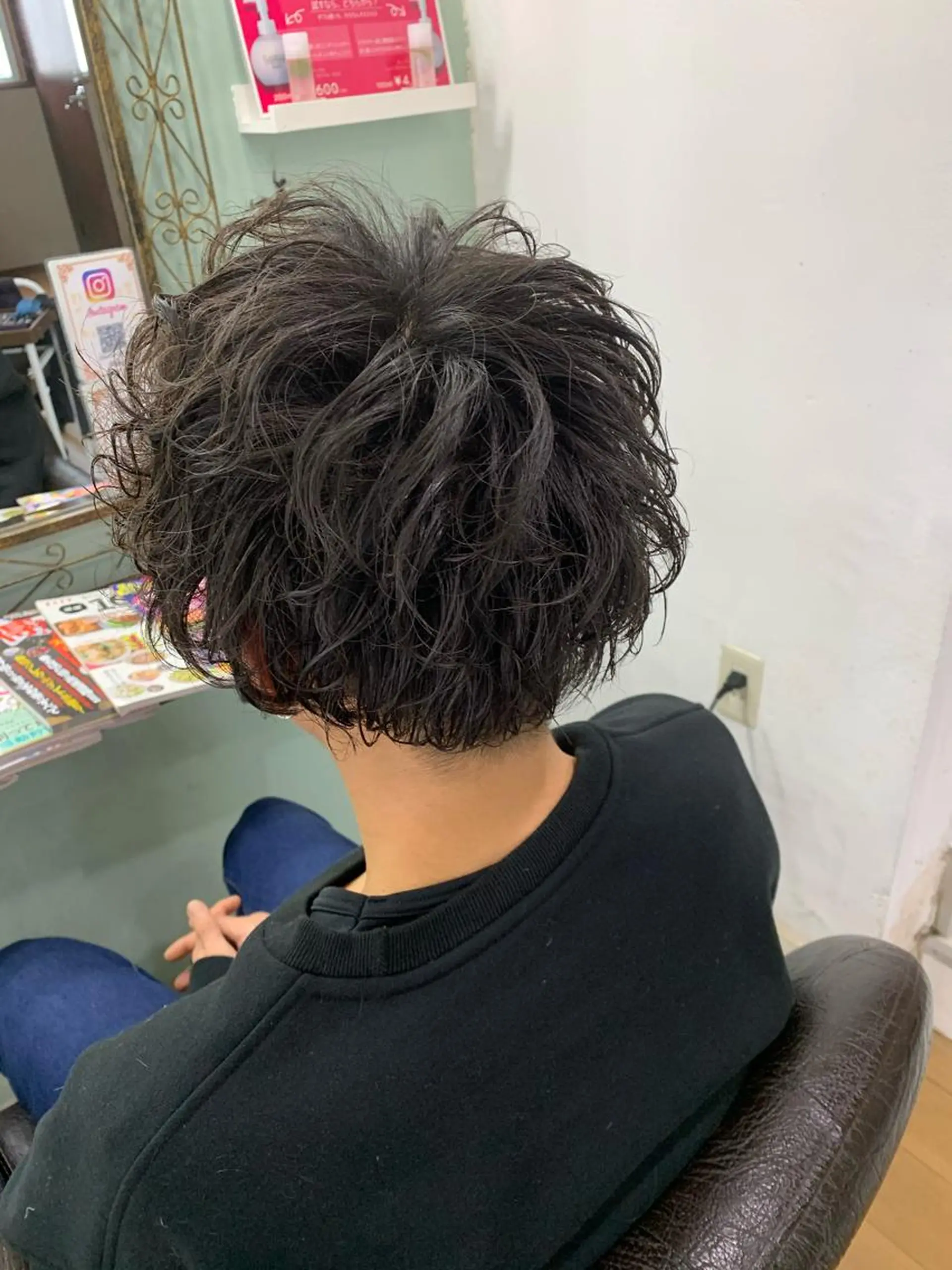 パーマ メンズ R ri R takagiのヘアスタイル