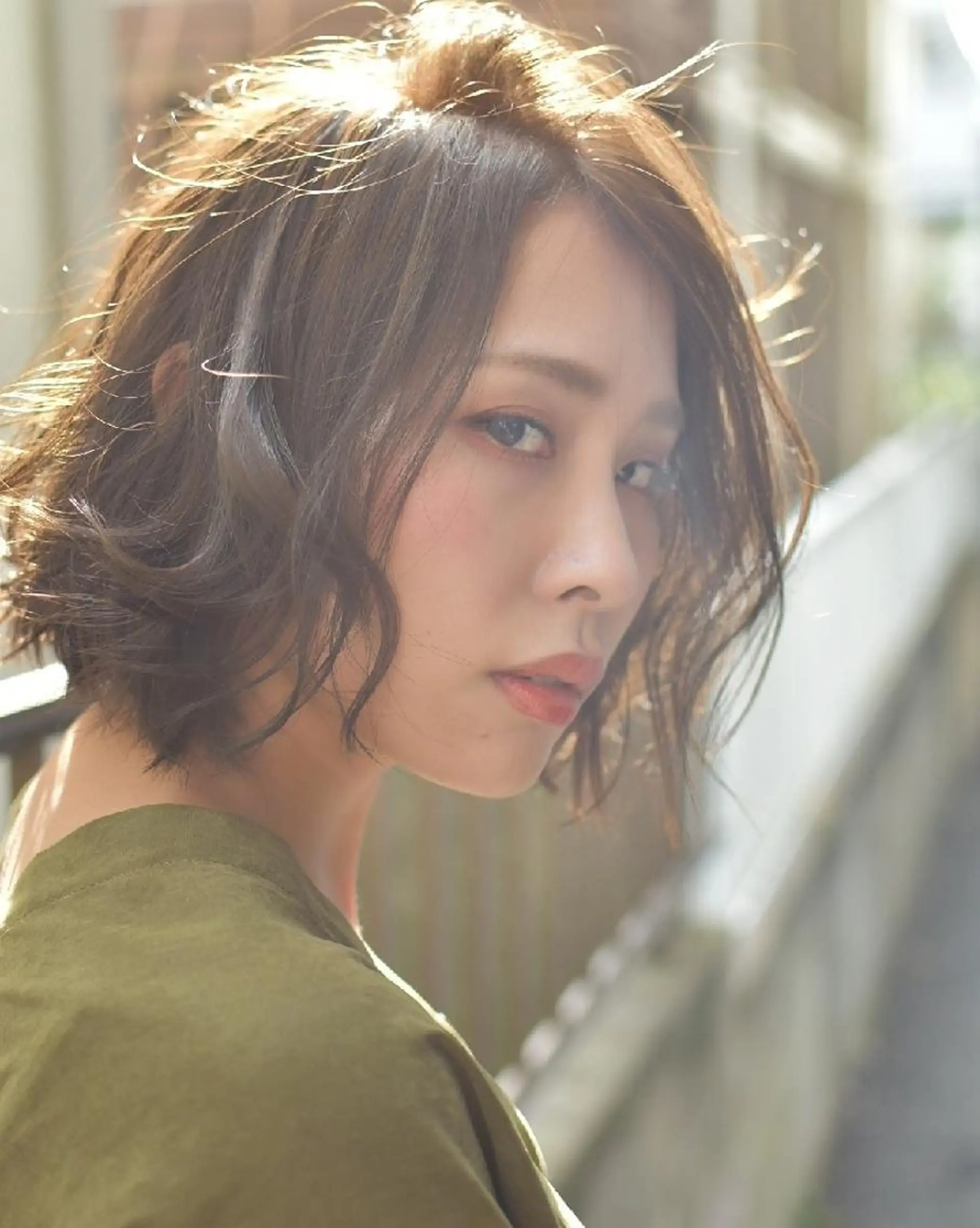 ミディアム カラー 北川 裕暁のヘアスタイル