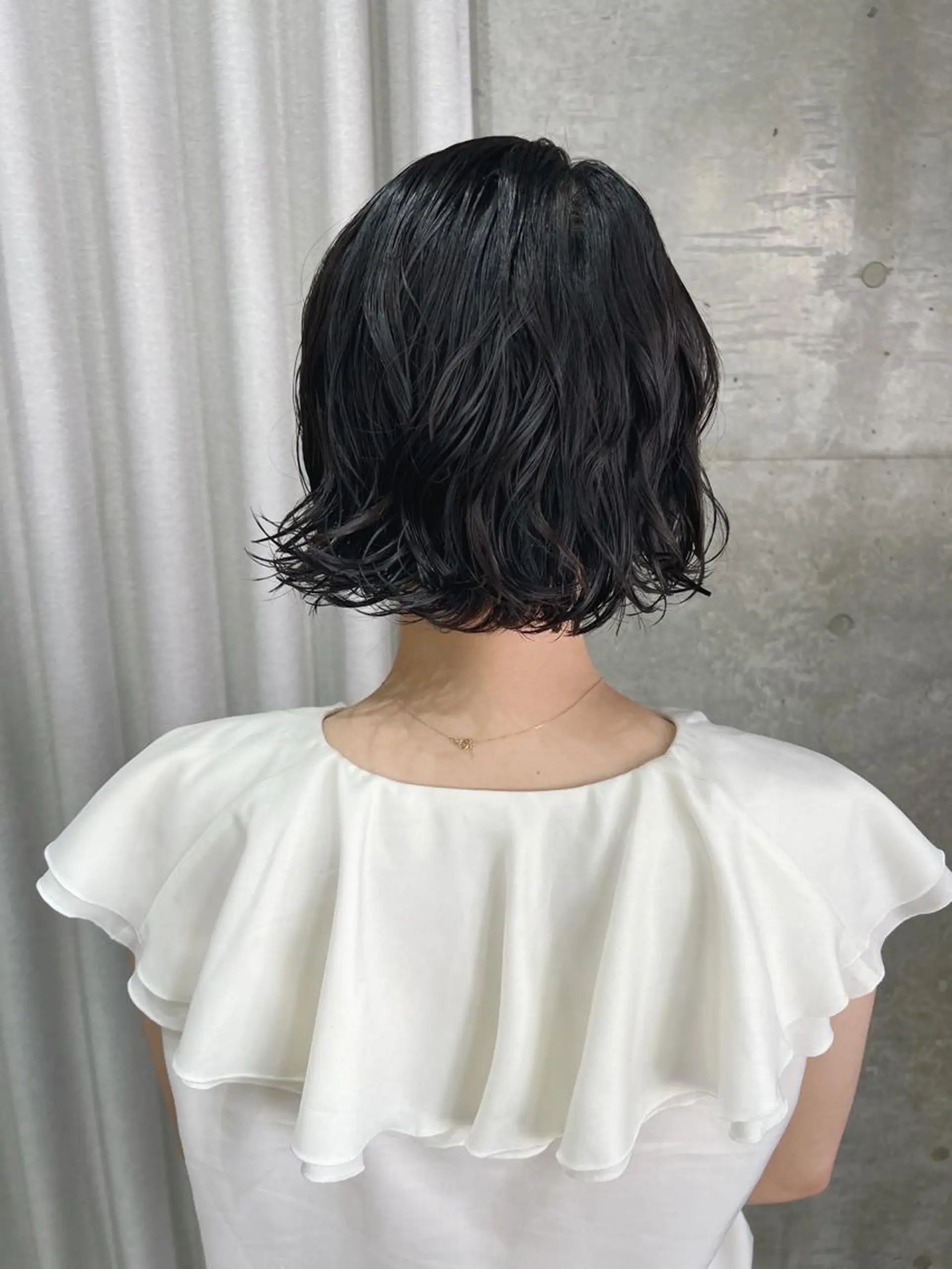 パーマ ボブパーマコテ巻き風 パーマNo1深江秀平のヘアスタイル