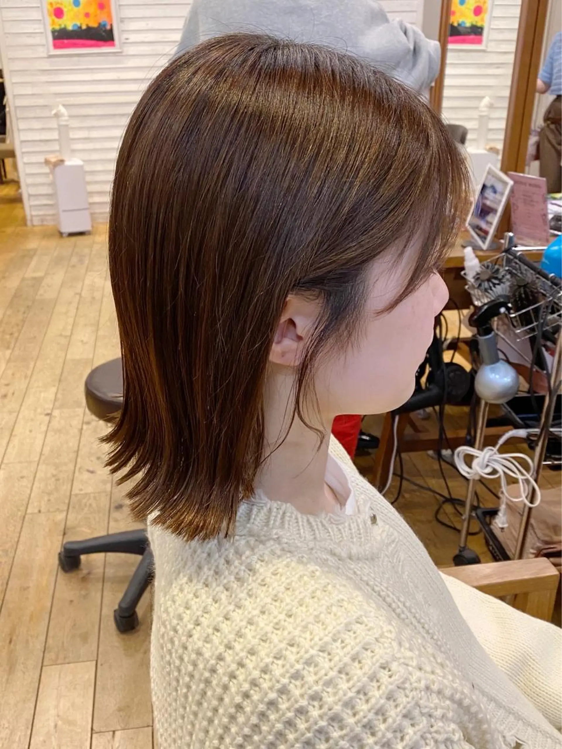 ショート 🫧レイヤー/暖色 /ベージュMAI🫧のヘアスタイル