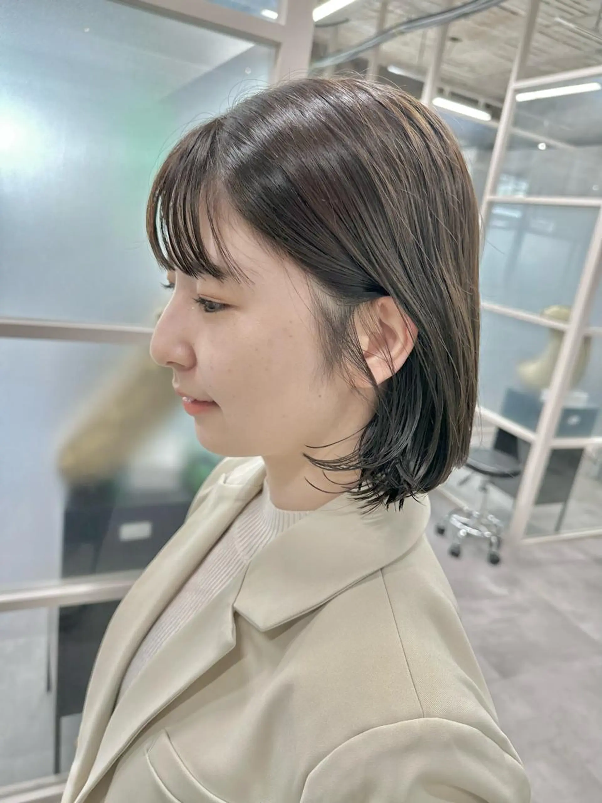 ショート カラー カット ヘアカラー トリートメント タケダケイ /ショート/ボブのヘアスタイル