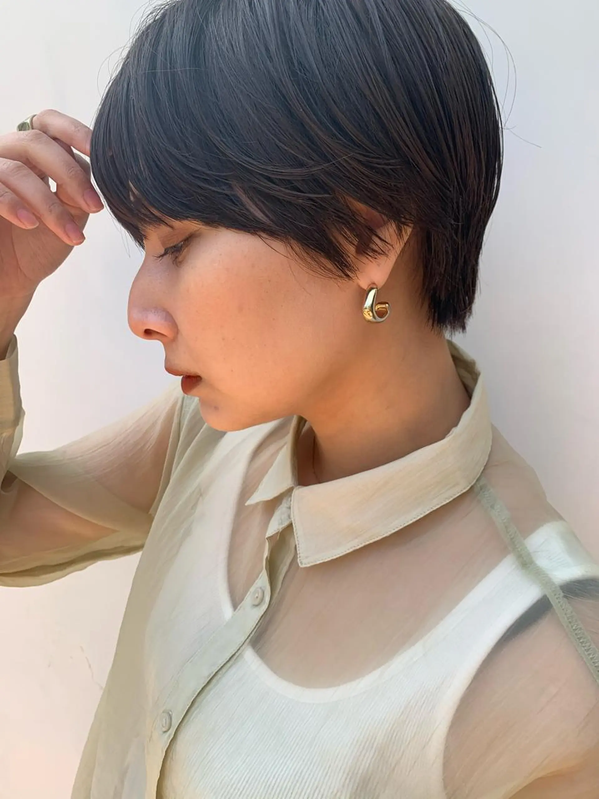 ショート ショート特化美容師 大阪京橋　大本　渉のヘアスタイル