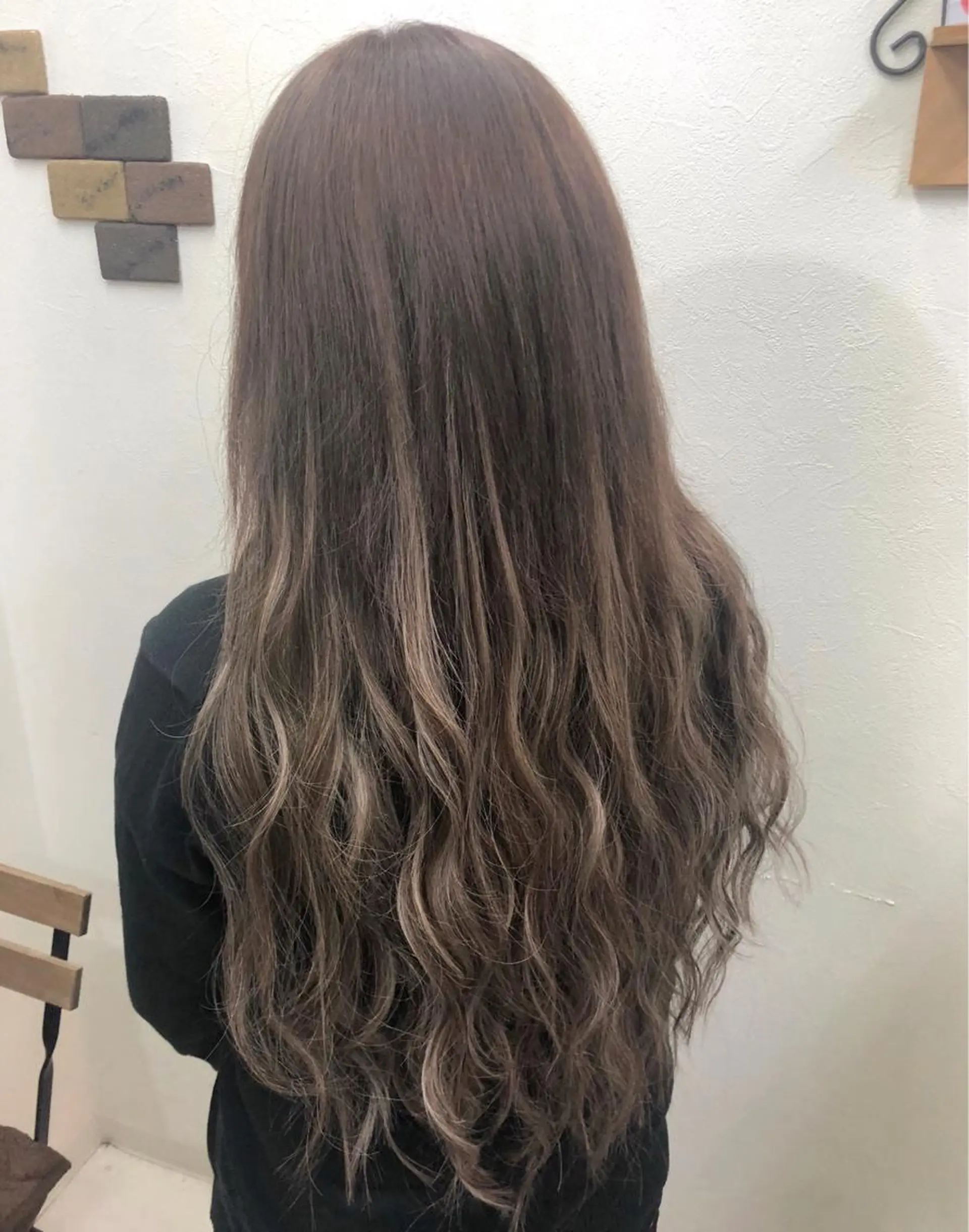 ロング シールエクステ アッシュ エクステ エクステ MAKO ❤️‍🔥NEXTのヘアスタイル