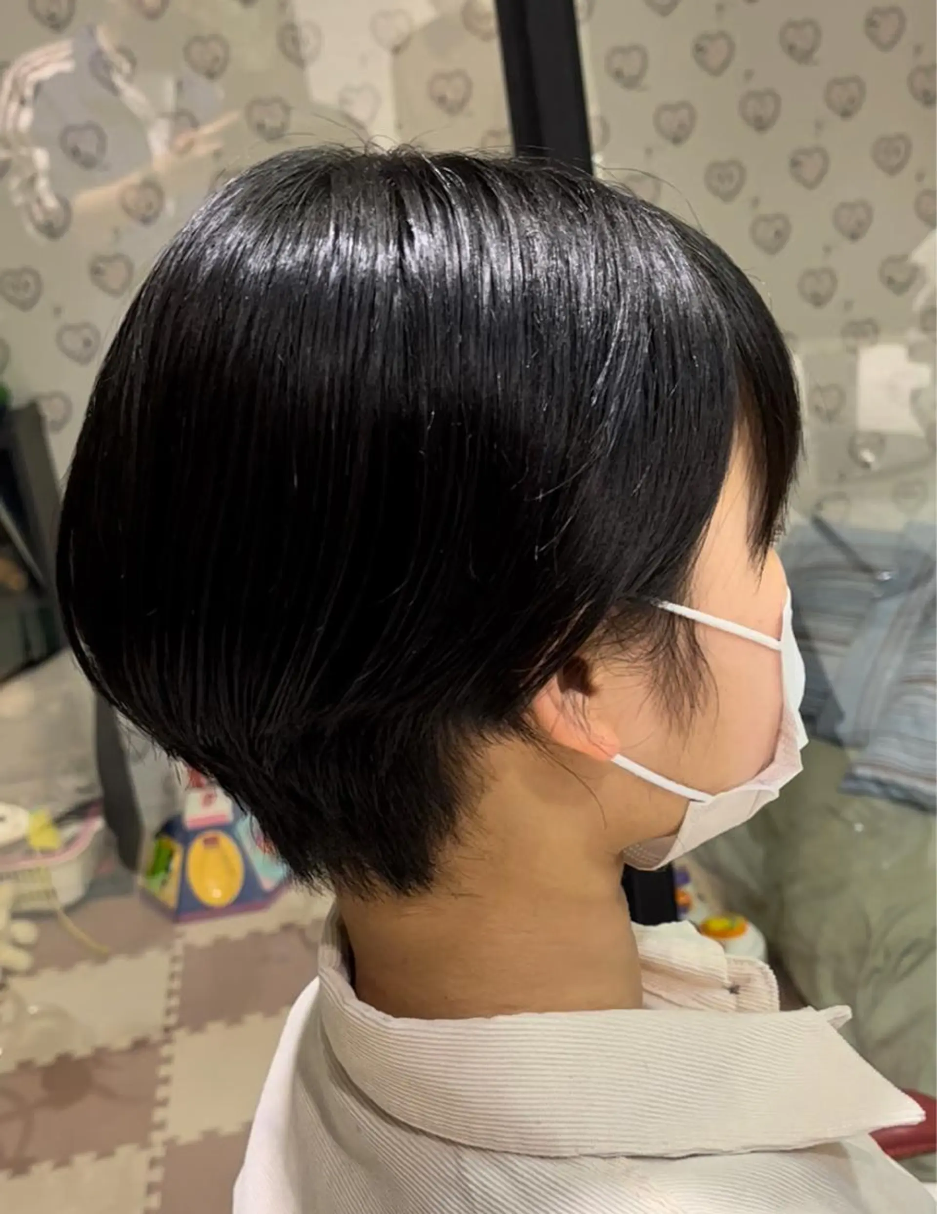 ショート ショートレイヤー レイヤーカット ショートヘア EARTH勝田台 吉永嵐のヘアスタイル