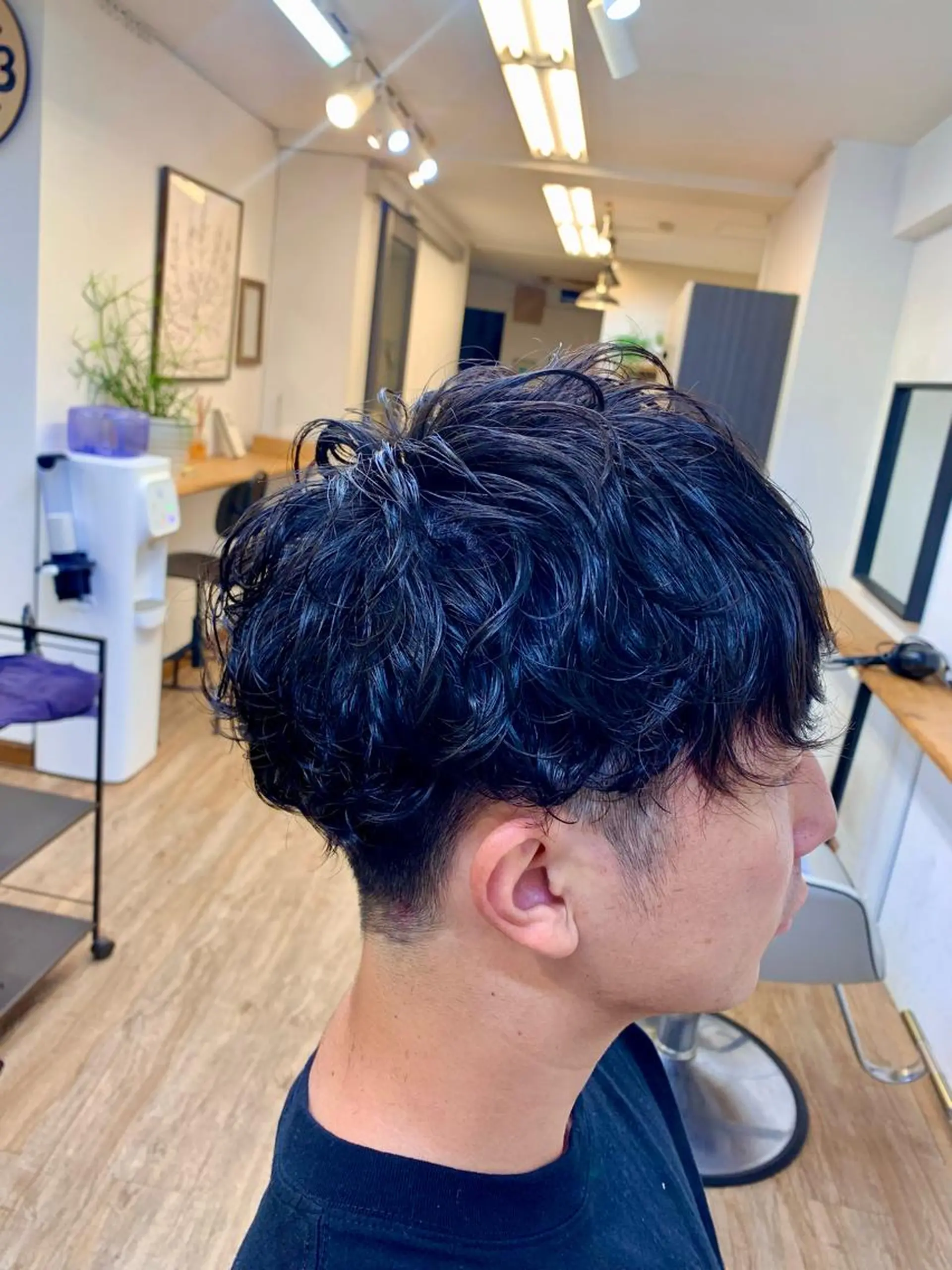 ショート パーマ メンズ メンズパーマ shell 宮下のヘアスタイル