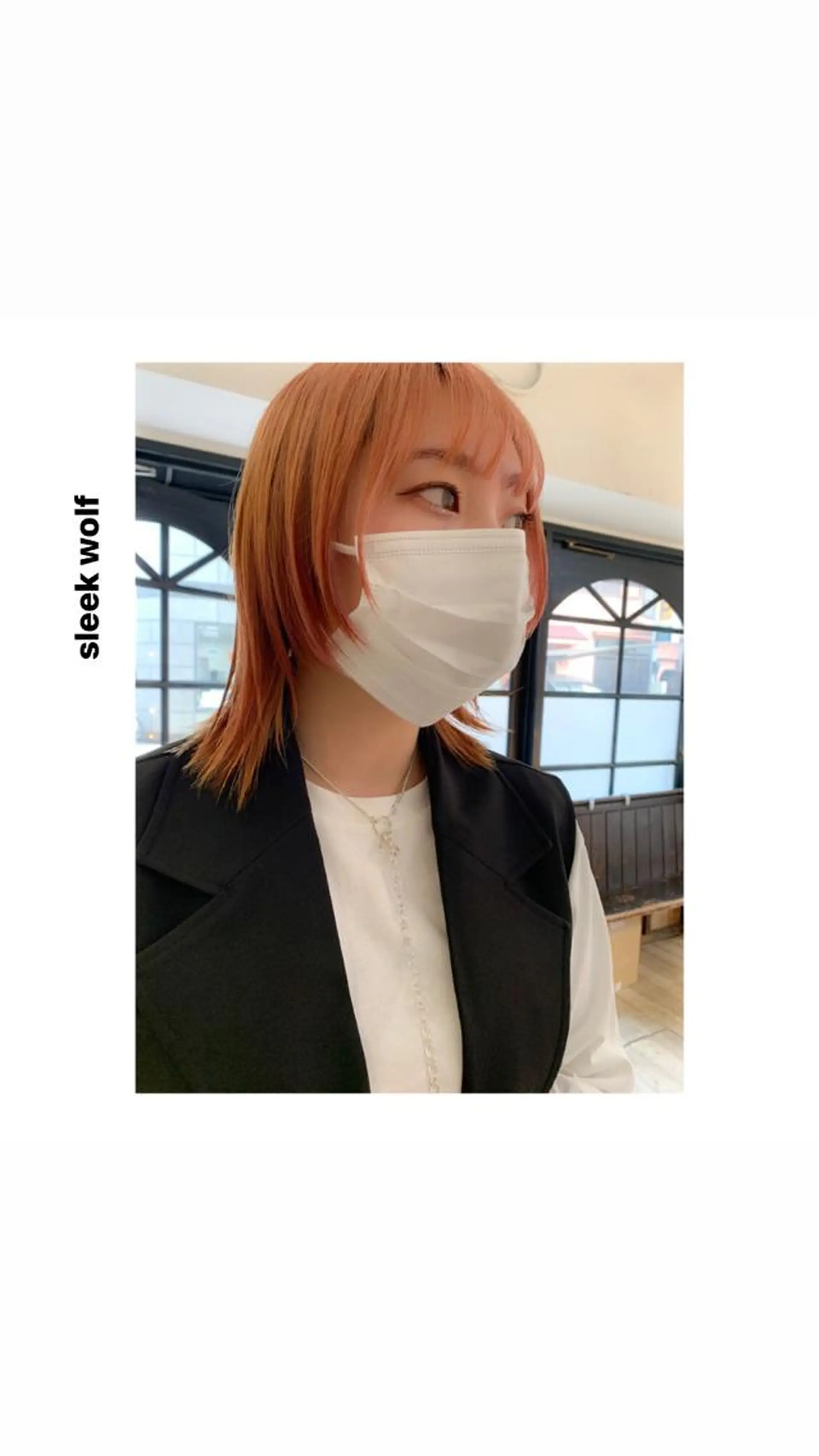 ミディアム カラー パーマ ヘアアレンジ メンズ キッズ ネイル マツエク・マツパ アイブロウ メンズウルフカット ウルフカット ストレートパーマ カット ヘアカラー トリートメント hiro【沿線で叶う 似合わせhair】のヘアスタイル