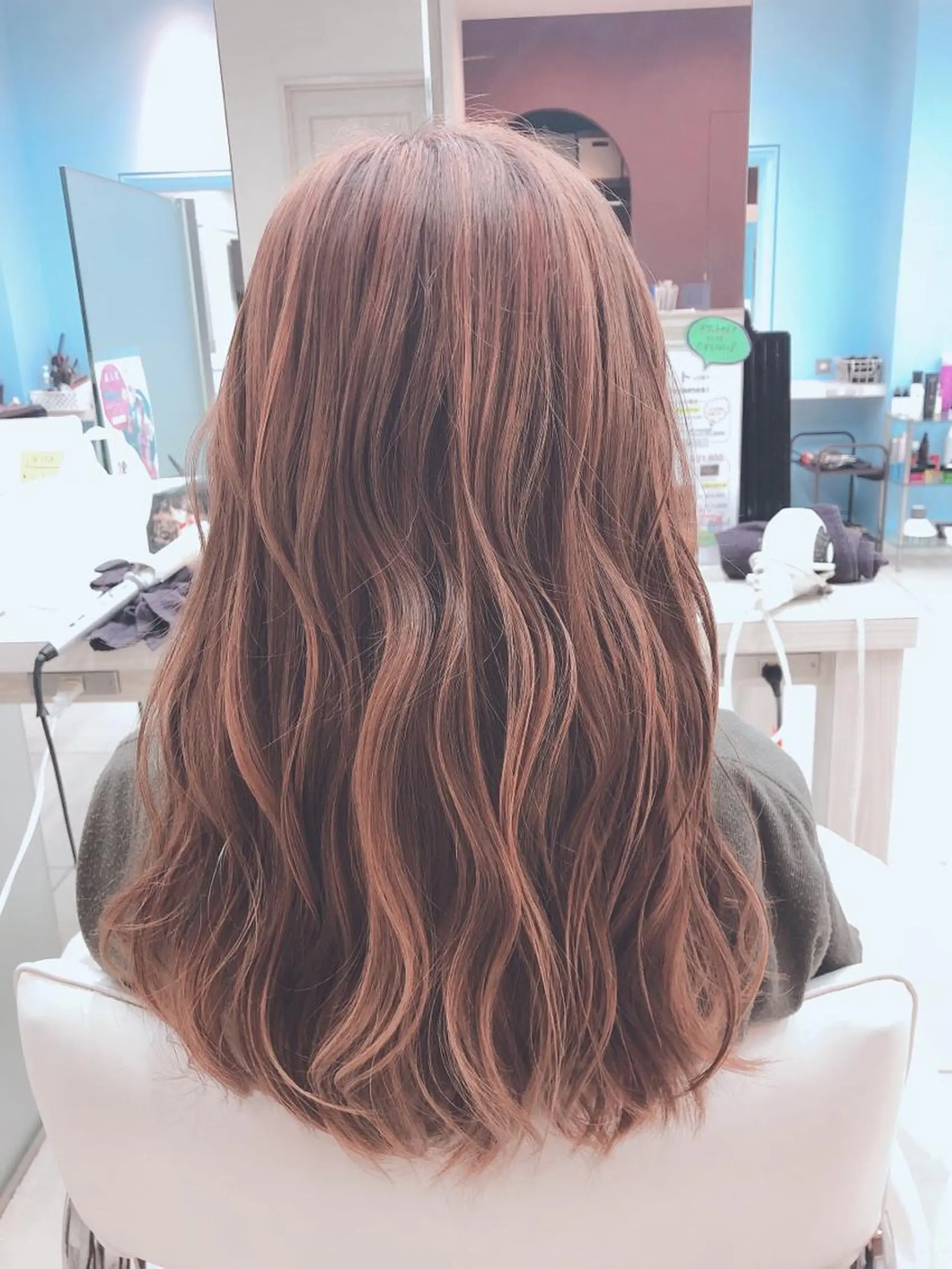 ロング ヘアカラー 4月予約解放🐱 櫻庭梢のヘアスタイル