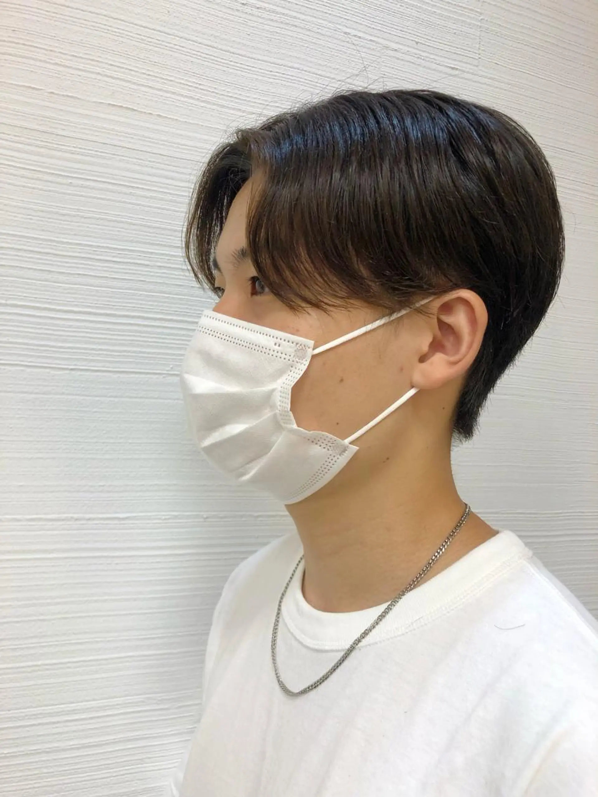 ショート メンズ ショートボブ メンズ韓国風 韓国マッシュ マッシュ ハンサムショート ボブ/縮毛矯正/ レイヤー/塚田のヘアスタイル