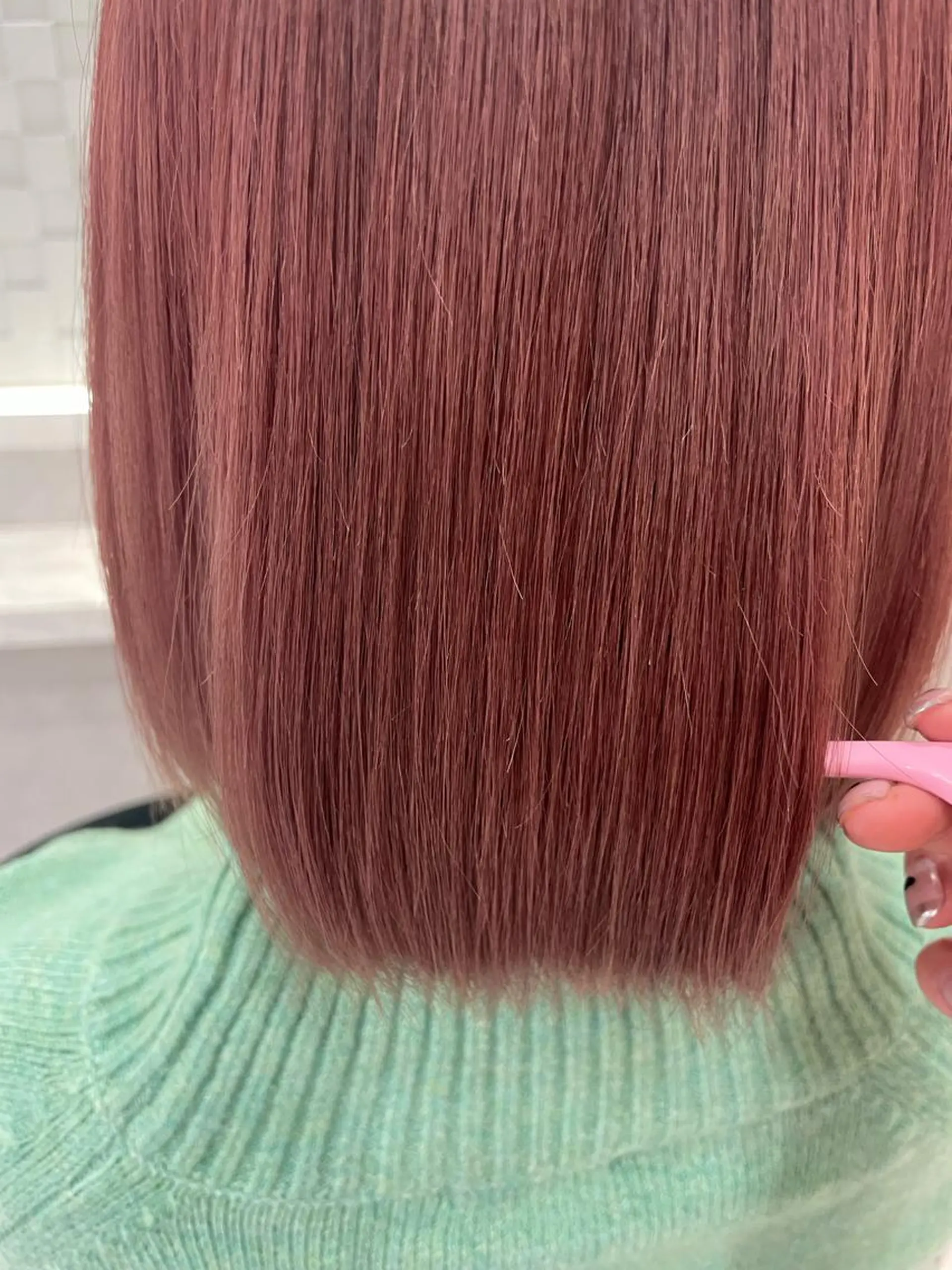 カラー kana/ ブリーチ/暖色のヘアスタイル