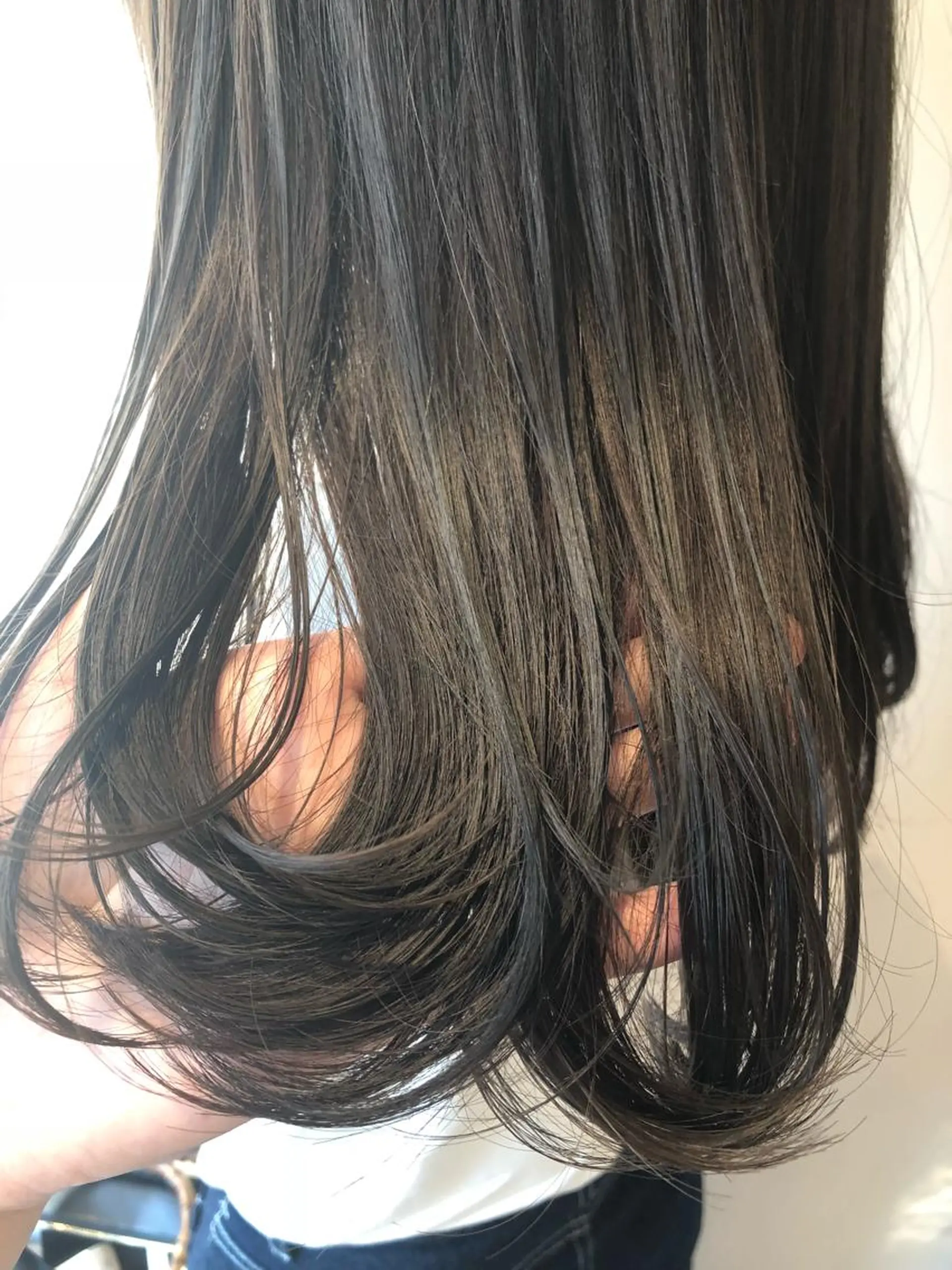 ミディアム ヘアカラー トリートメント 韓国ヘア♡おくれ毛♡ ボブ♡sayakaのヘアスタイル