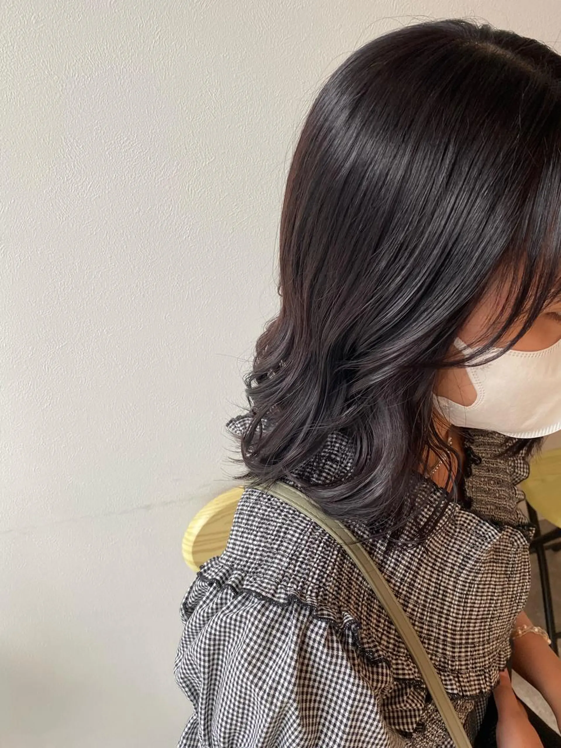 カラー 透明感カラー ラベンダーカラー オスズ 🎀´-のヘアスタイル