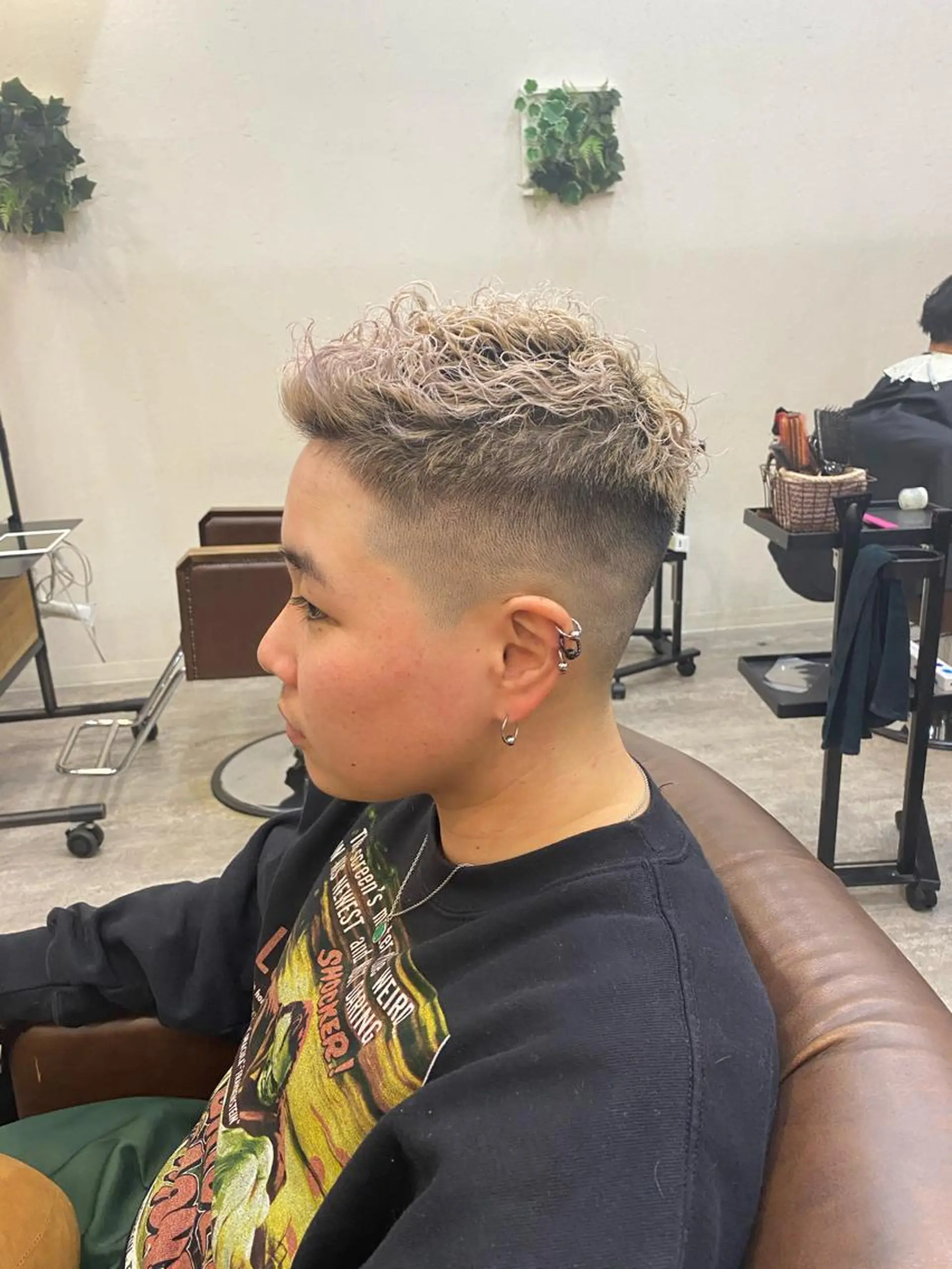 ショート パーマ メンズ 🟢NEGi🟣 🫧髪質改善のヘアスタイル