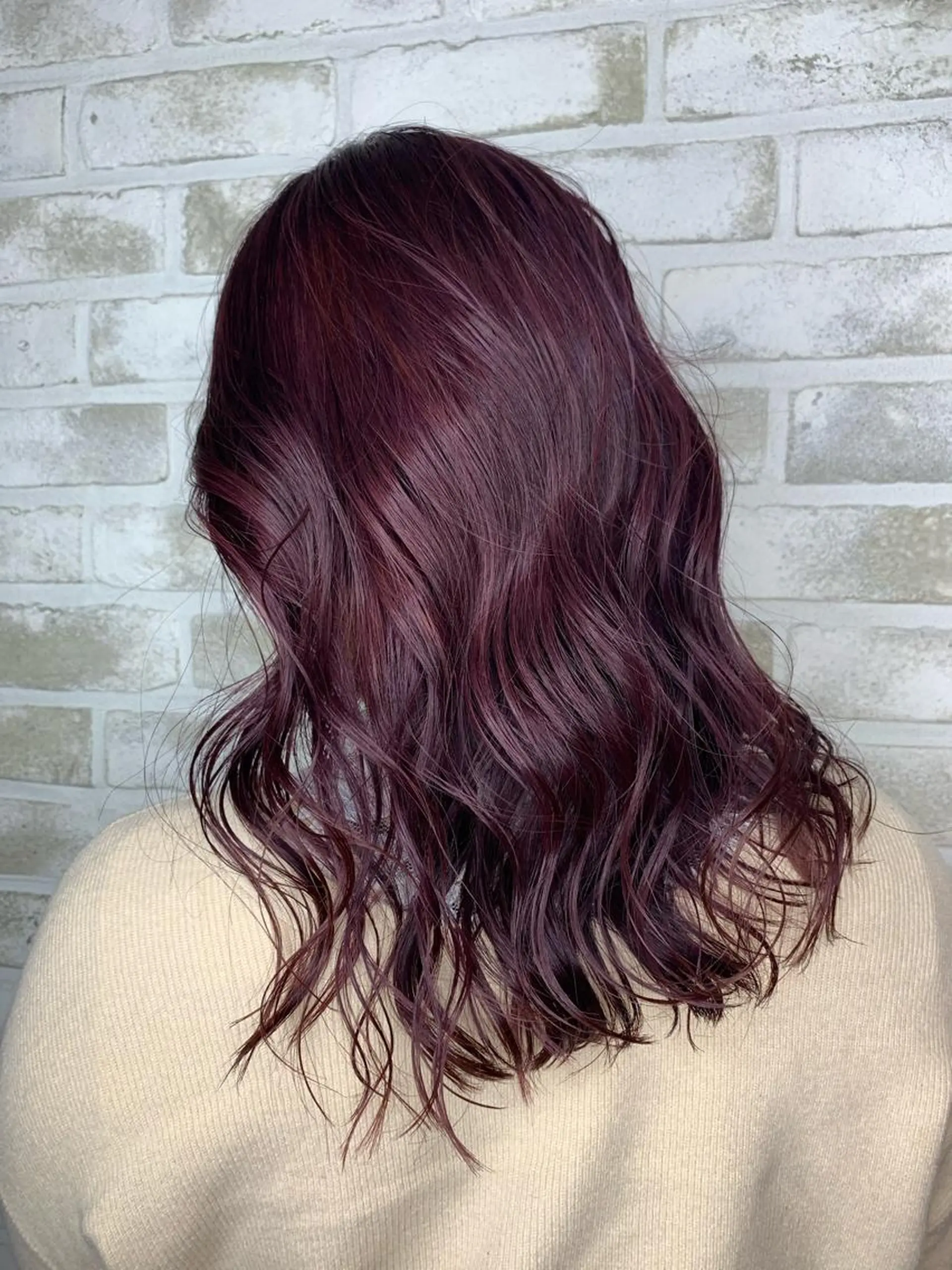 セミロング り ほのヘアスタイル