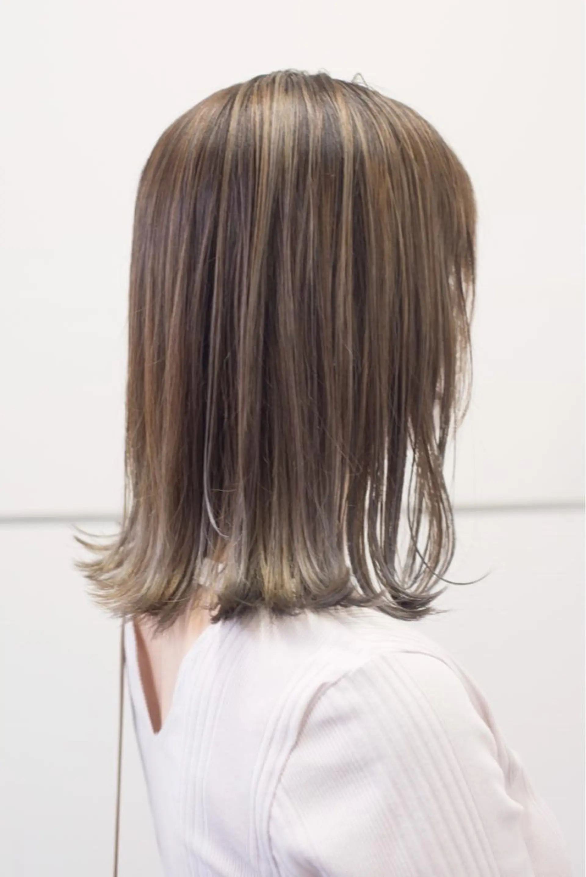 ミディアム カラー 千葉 慎也のヘアスタイル