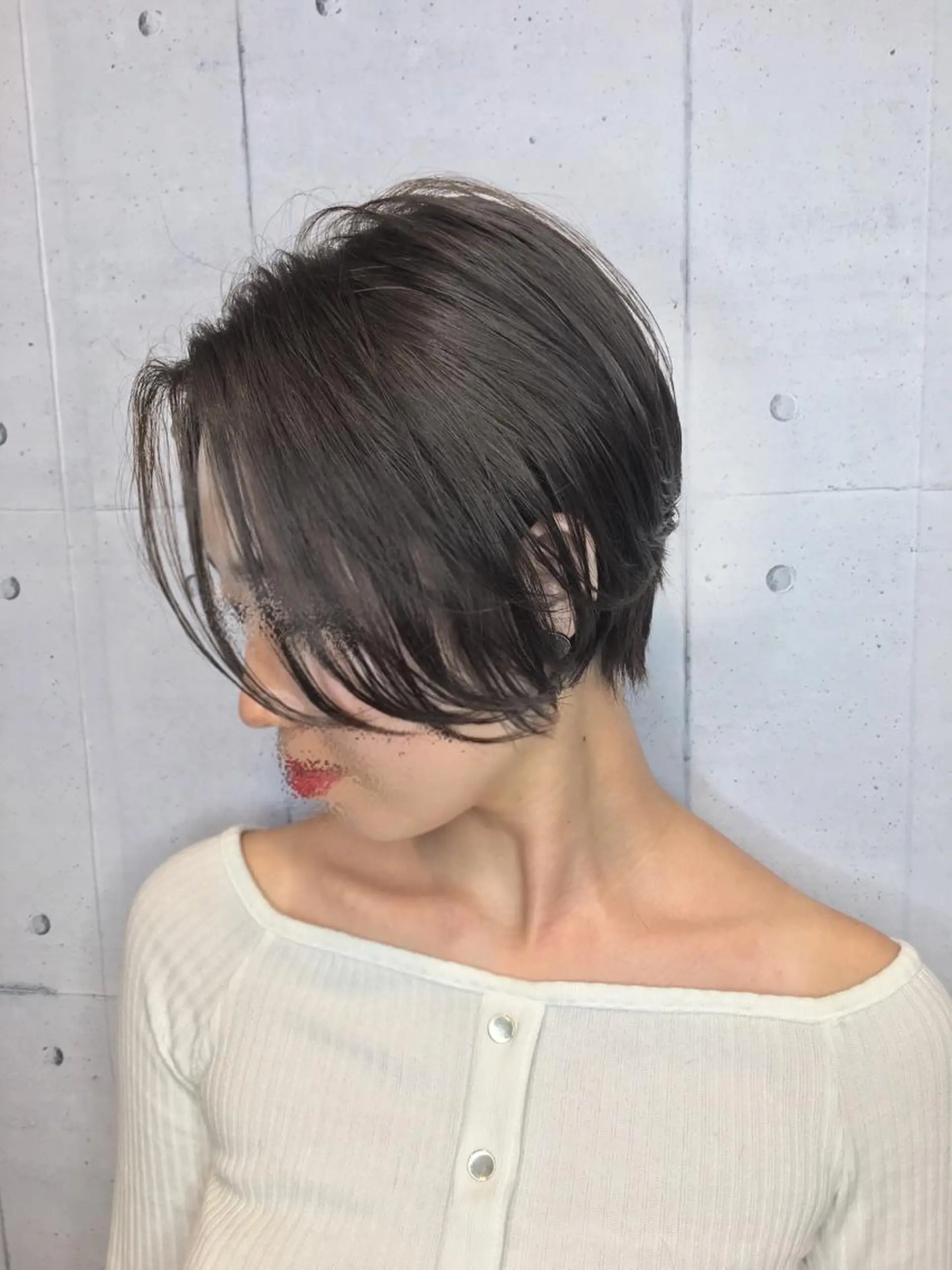 ショート カラー ハンサムショート ショートヘア カット 韓・中華美女ヘア 🇰🇷×🇨🇳のヘアスタイル