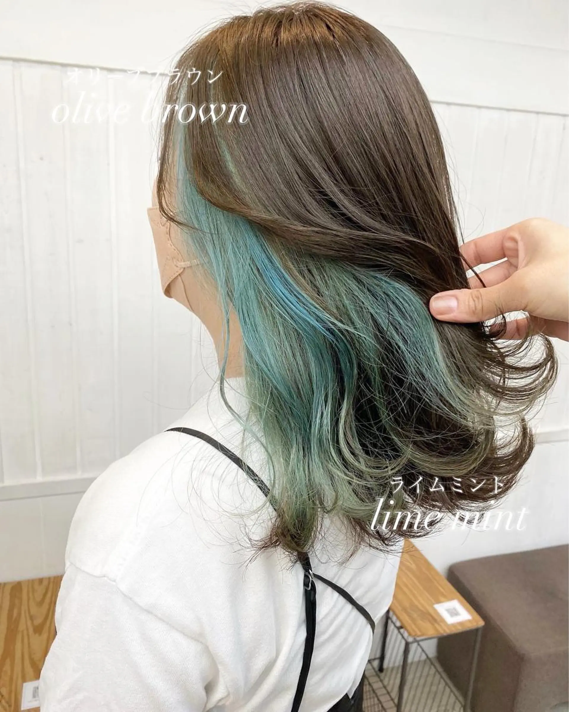 ミディアム カラー ☀️透明感color KURO☀️のヘアスタイル