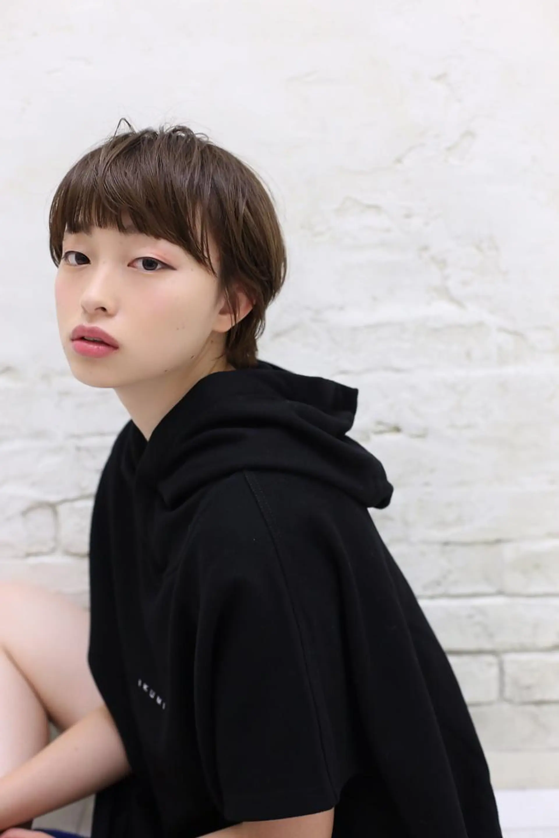 ミディアム 小林 永佳のヘアスタイル