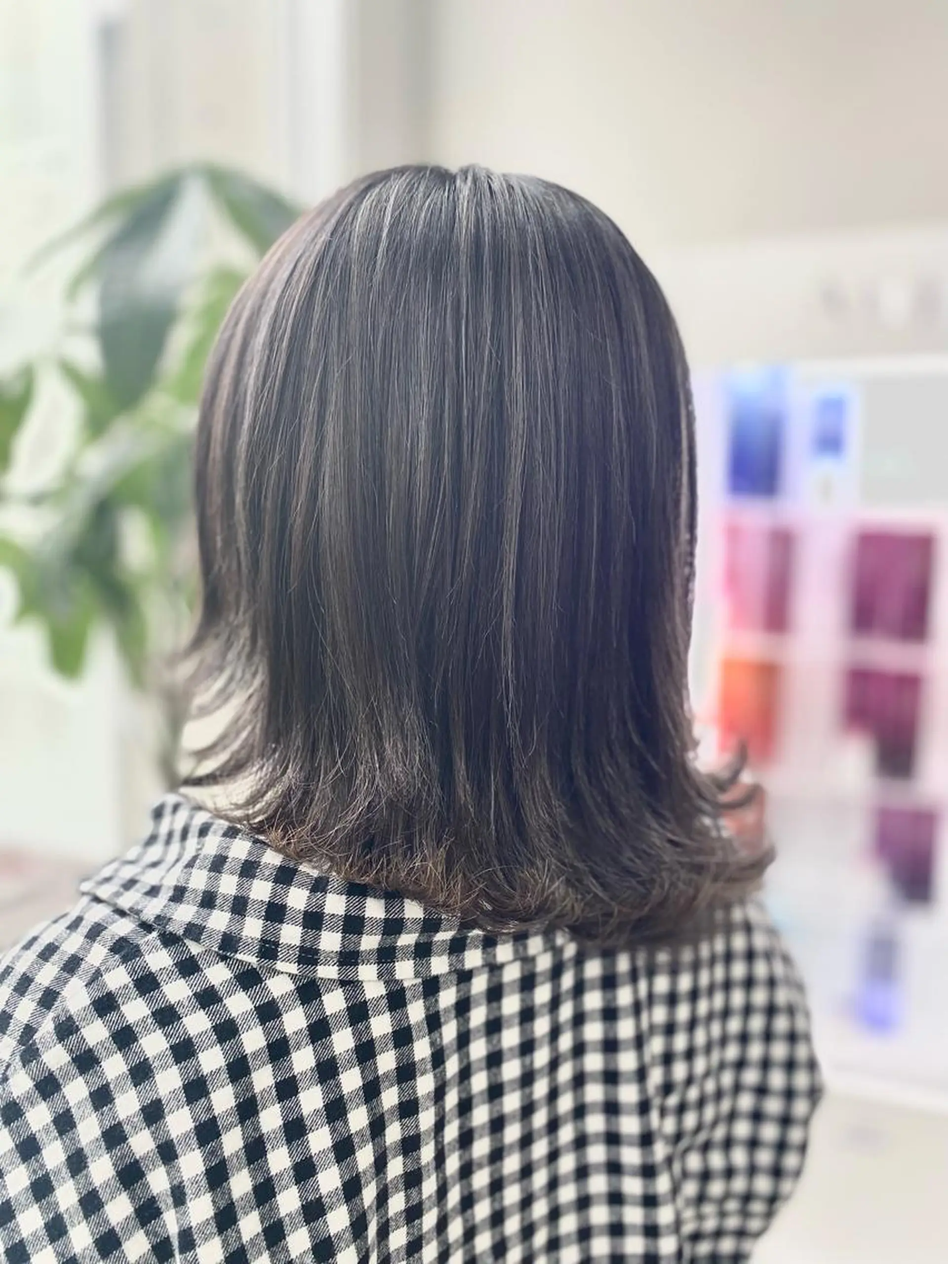 セミロング パーマPrivate SalonNoa名駅のヘアスタイル